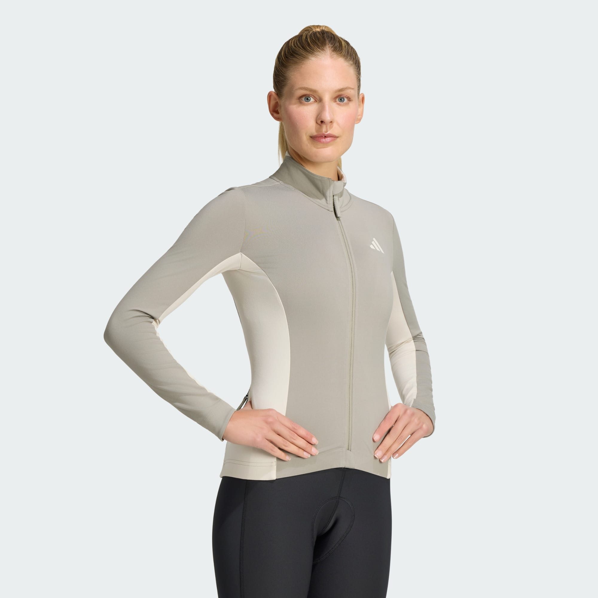 adidas Performance Radtrikot TEMPO 3-STREIFEN LANGÄRMLIGES RADTRIKOT (1-tlg)