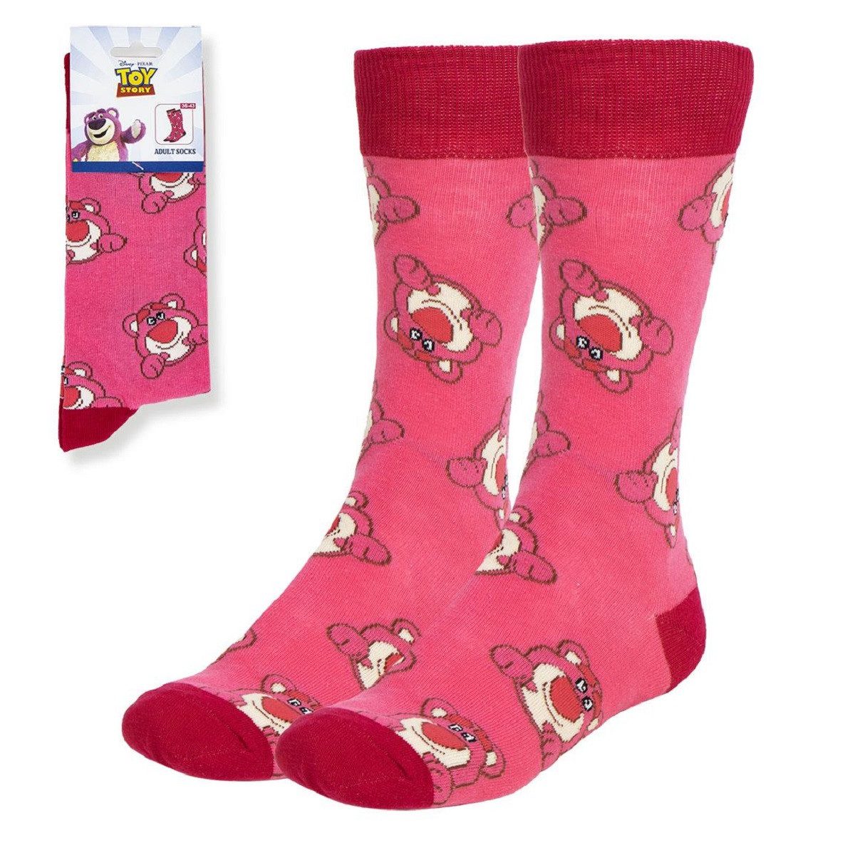 Socken Toy Story Strümpfe Erwachsene Socken Baumwollsocken Größe 36-43