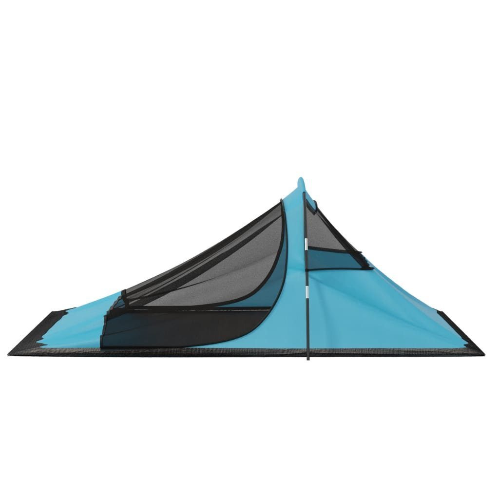 tlg) (1 vidaXL Campingzelt Vorzelt 317x240x100 cm Blau,