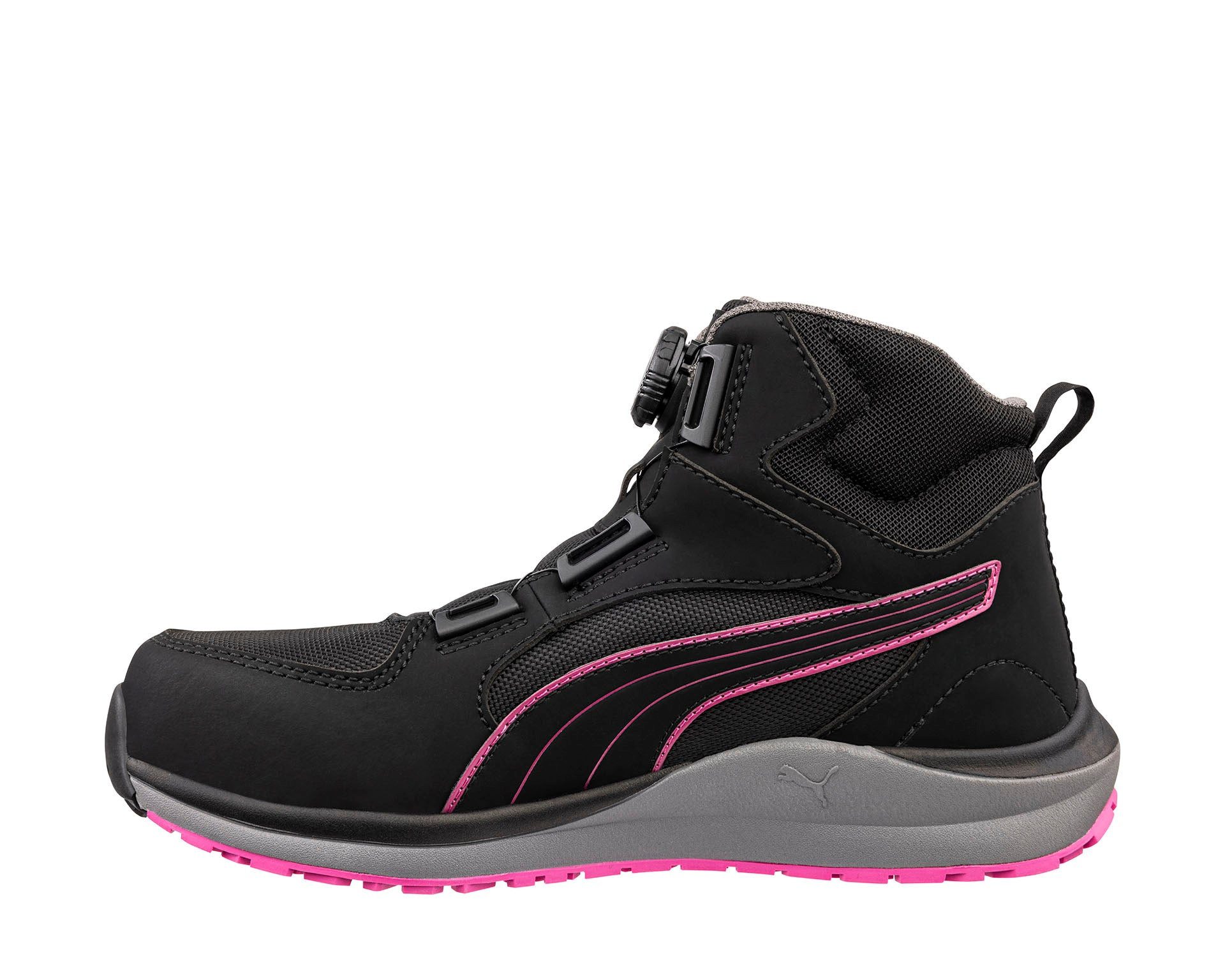 PUMA Safety PUMA SAFETY ASPIRE DISC MID Sicherheitsschuh S3S ESD Sicherheitsschuh Ölbeständige Laufsohle – Bild 4 von 5