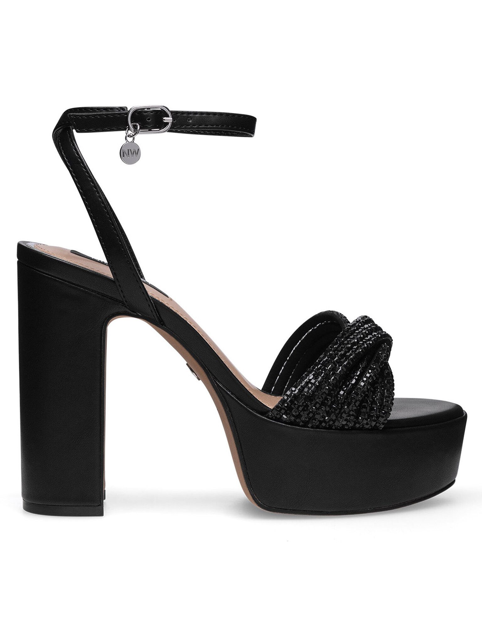 Nine West Sandalen WFA2736-1 Schwarz Sandale günstig online kaufen