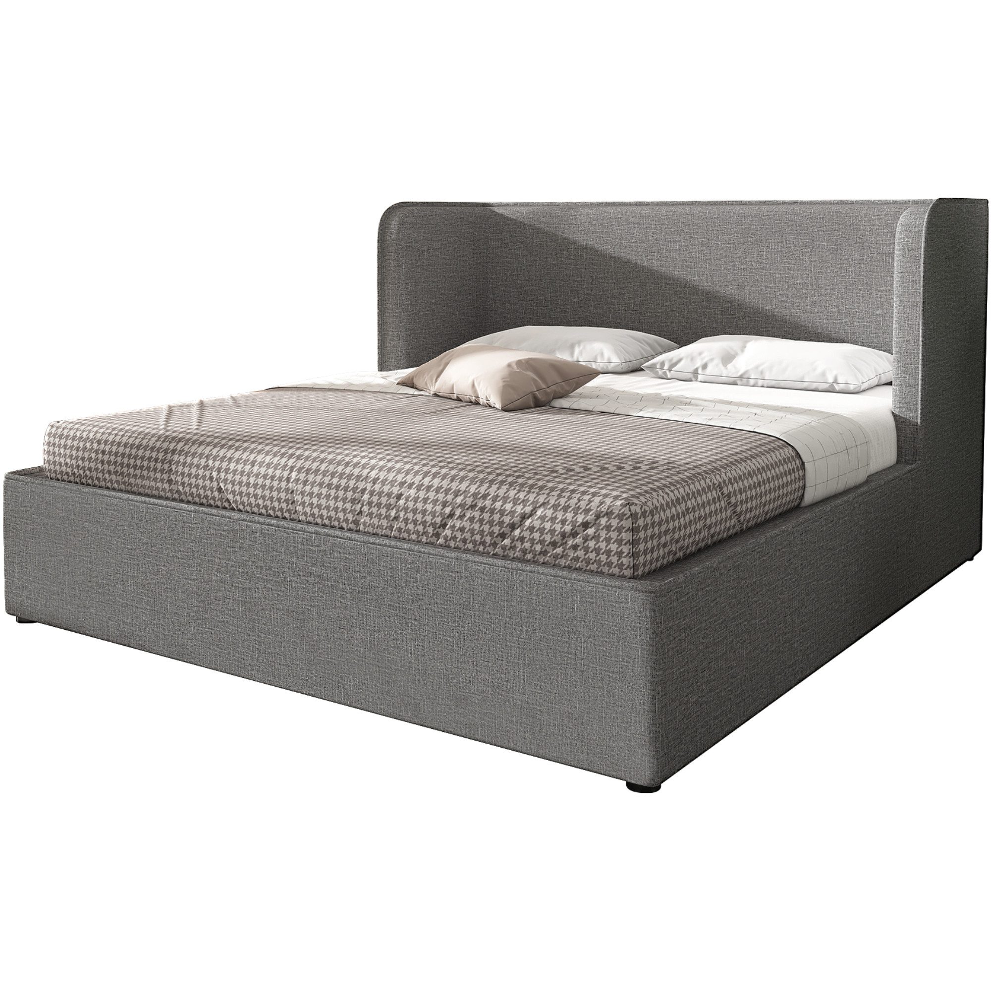 BlingBin Stauraumbett Doppelbett (1-tlg., Hydraulisch Polsterbett günstig online kaufen