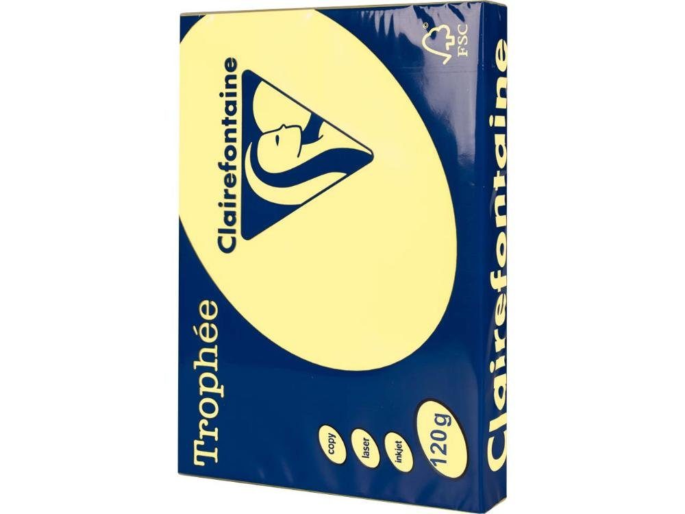 CLAIREFONTAINE Kopierpapier Clairfontaine Farbiges Kopierpapier 'Trophee' 120