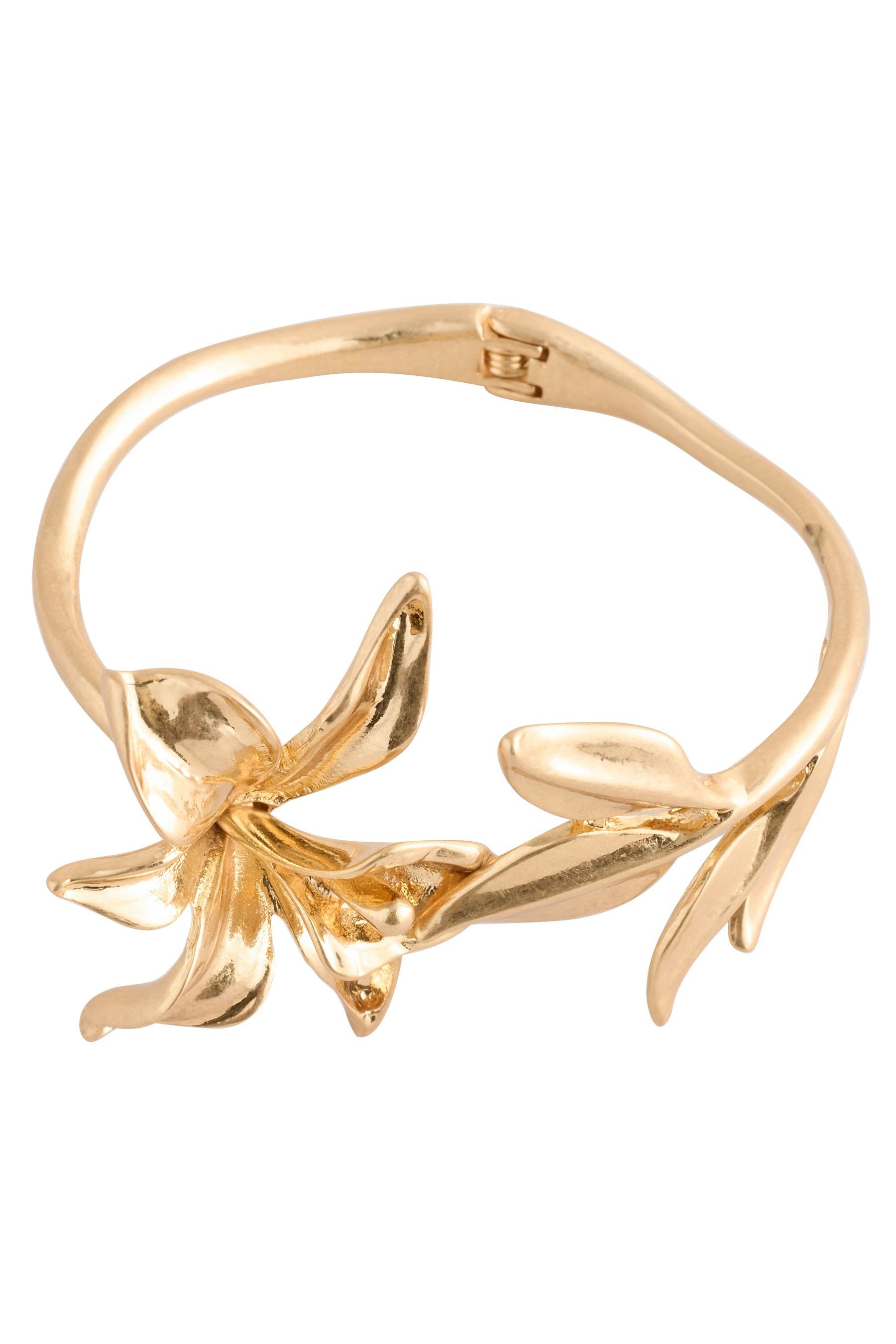 Next Armband Armreif mit Scharnier, Blume günstig online kaufen