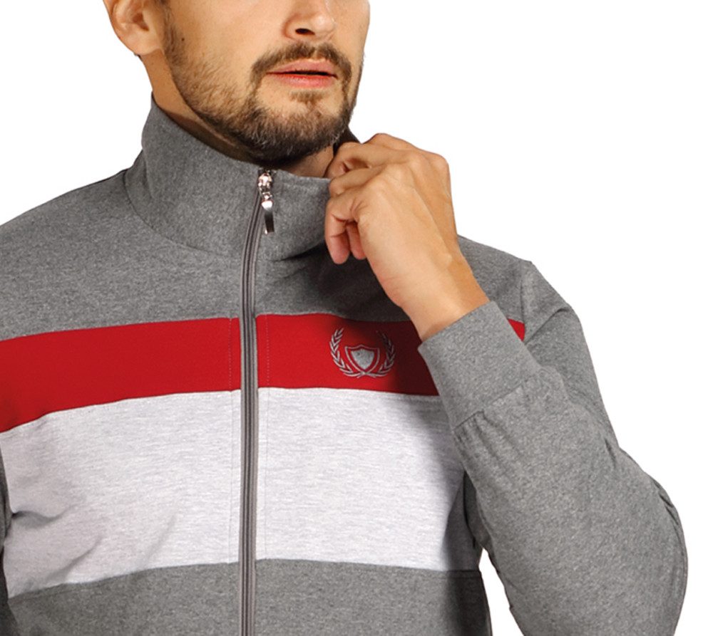 Comte Hausanzug Cosy Chic (Set, 2 tlg., 2-teilig) Herren Hausanzug Homewear Loungeanzug Baumwolle