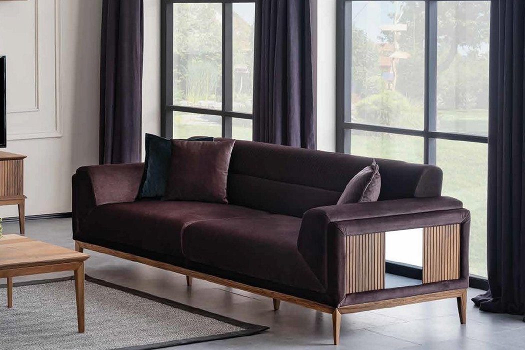 JVmoebel Sofa Big Dreisitzer Couch Polster Möbel Couchen xxl Sofas Stoff, Made in Europe