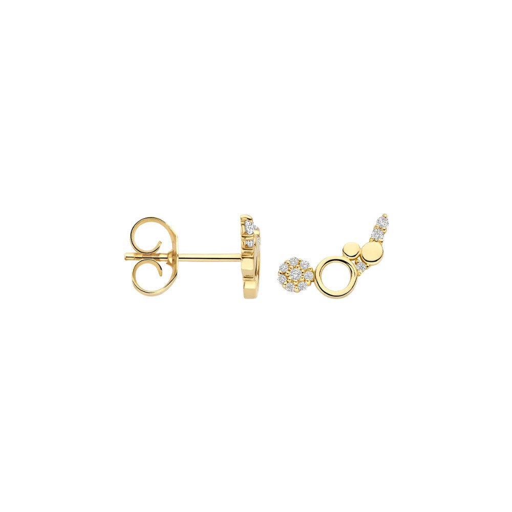 Blush Paar Ohrstecker 7377YZI, Kreise