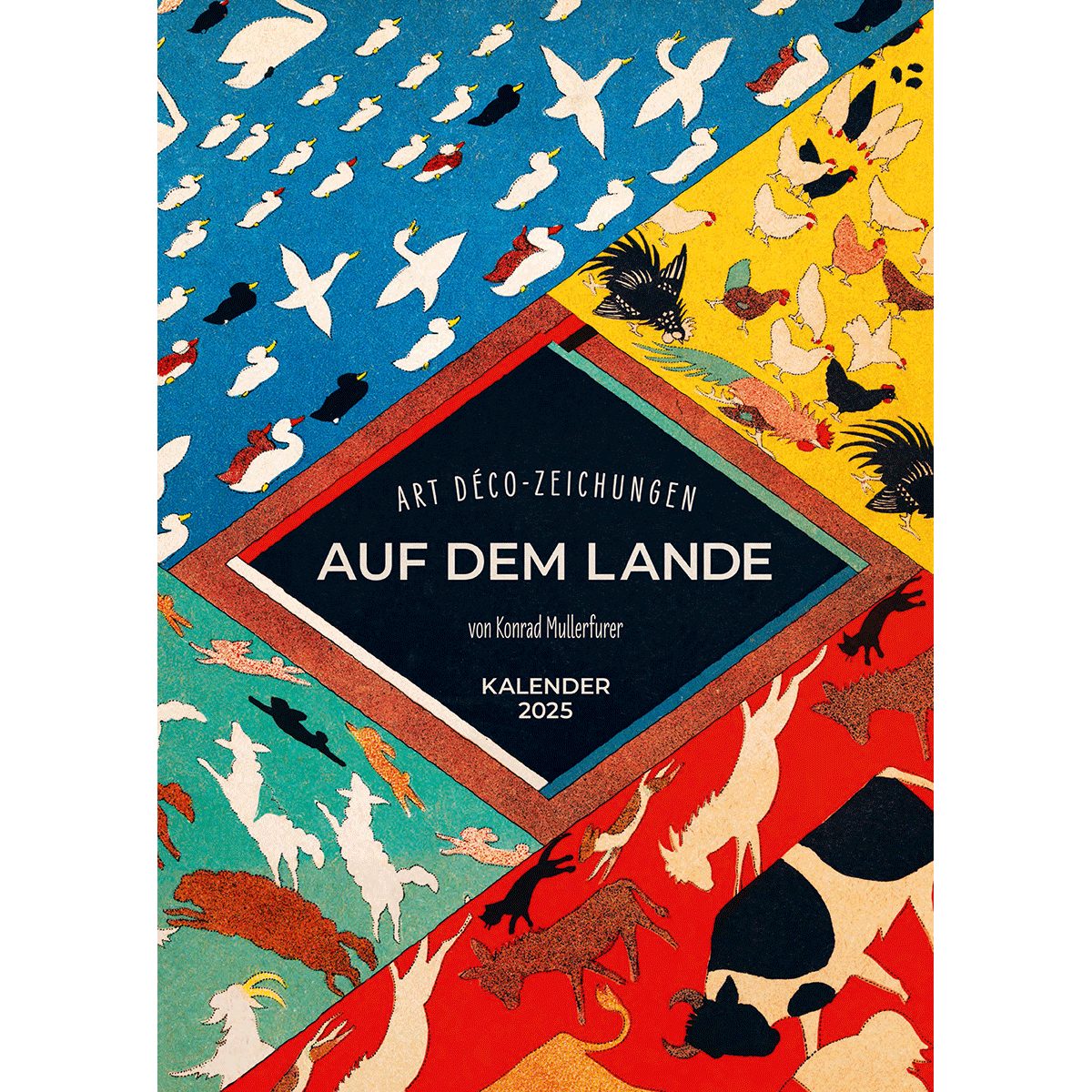 Kunstkalender Kalender 2025 »Auf dem Lande«.