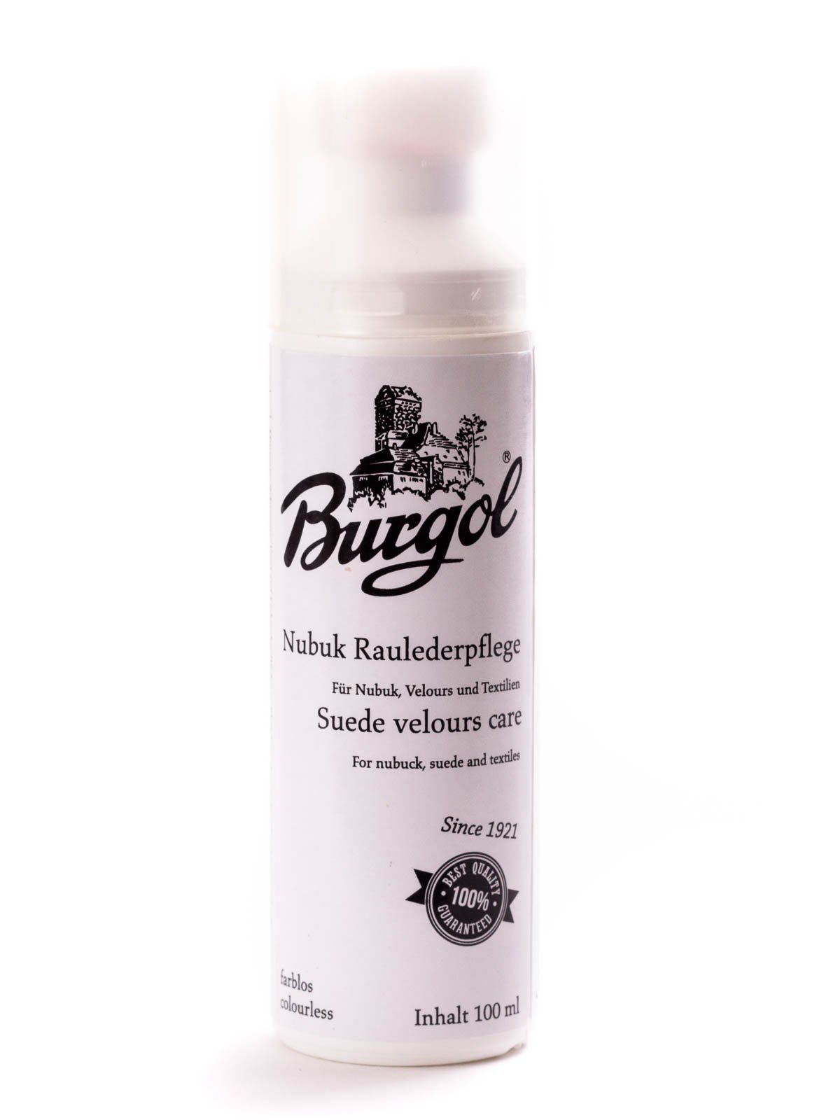 Burgol BURGOL Nubuk-Rauhlederpflege Wildleder Farblos 100ml Lederpflege