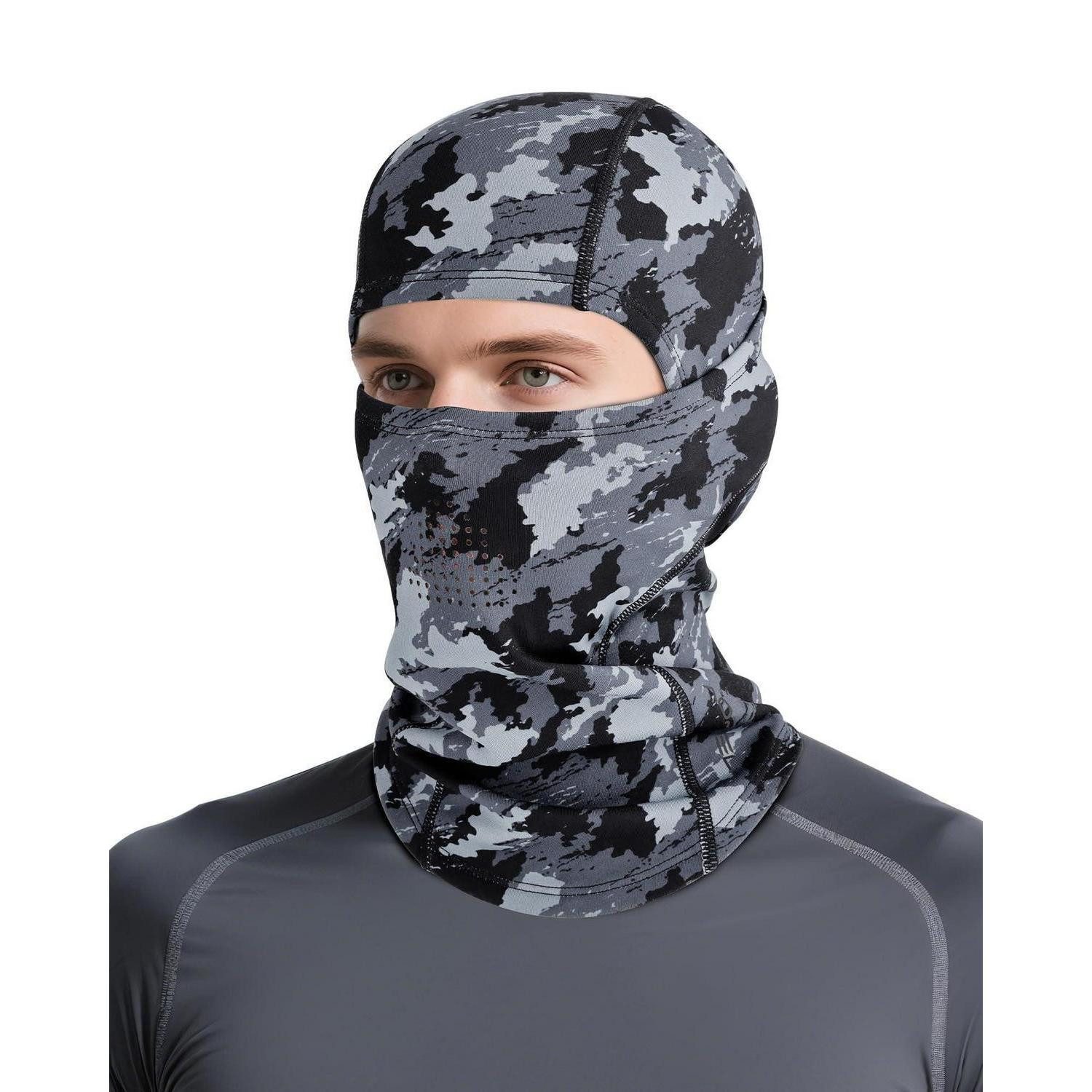 Sturmhaube Sturmhaube Balaclava Herren Damen Winddicht Skimaske Blaues Camo