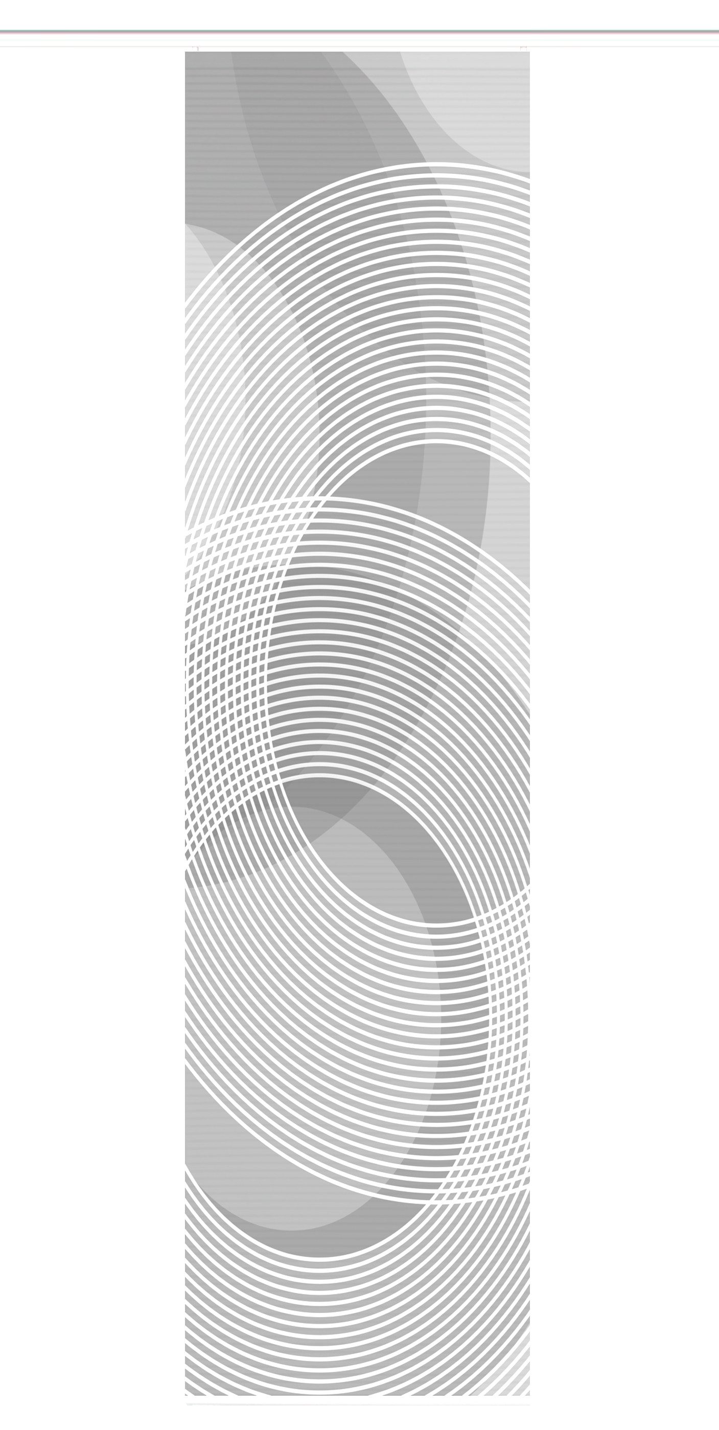 HOME in green Schiebegardine AFONSO (1 St), Paneelwagen, halbtransparent, DIGITALBEDRUCKT, BAMBUSOPTIK RECYCELT