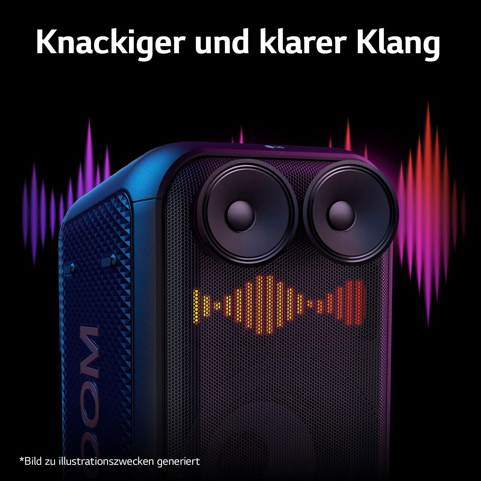 LG (Bluetooth, XBOOM W) 250 XL7S 2.1 Lautsprecher