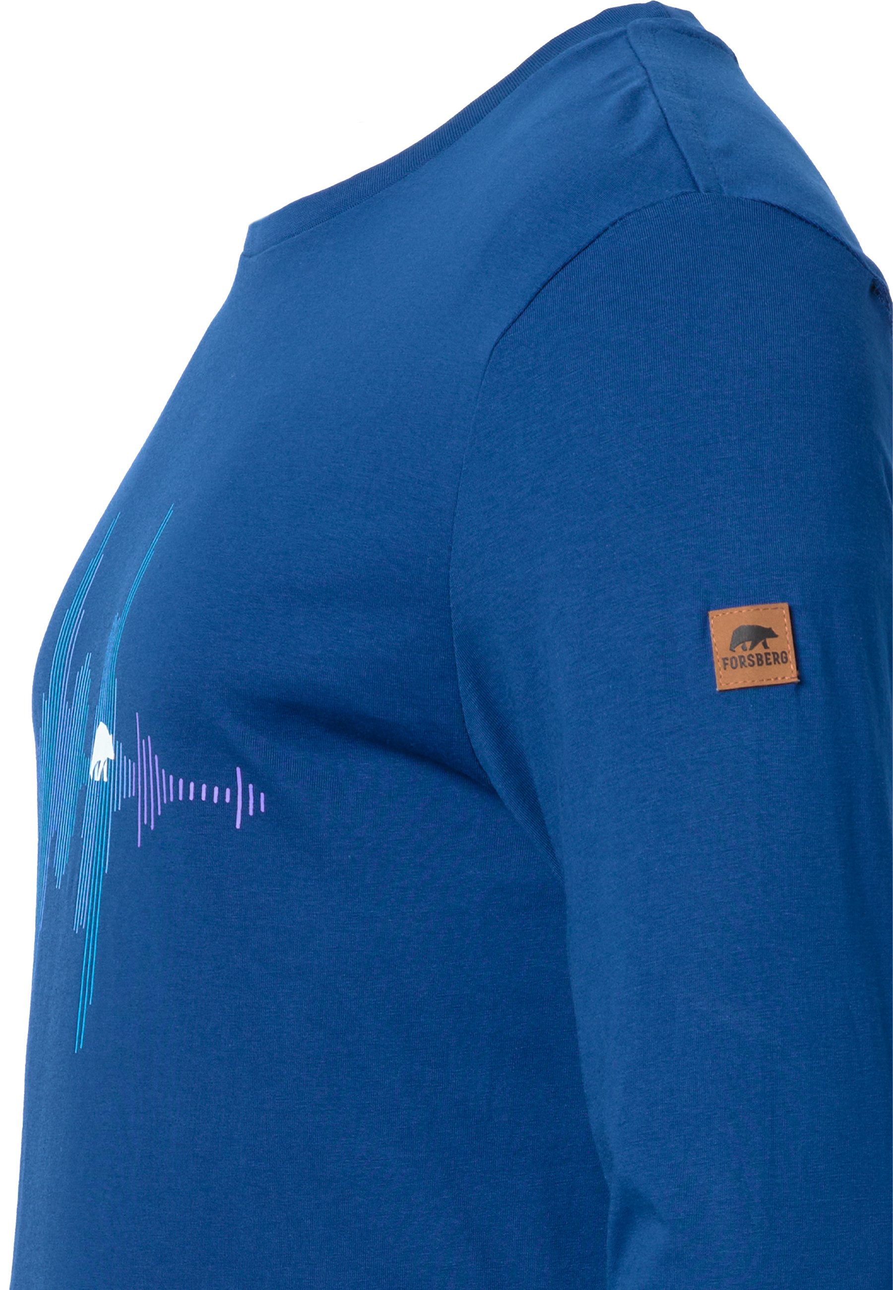FORSBERG Sweatshirt Longsleeve mit Audiowelle