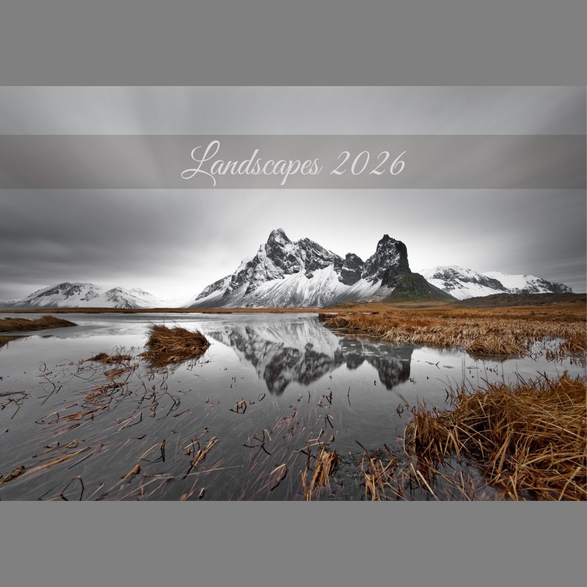 raxxa Wandkalender Landscapes 2026 - quer