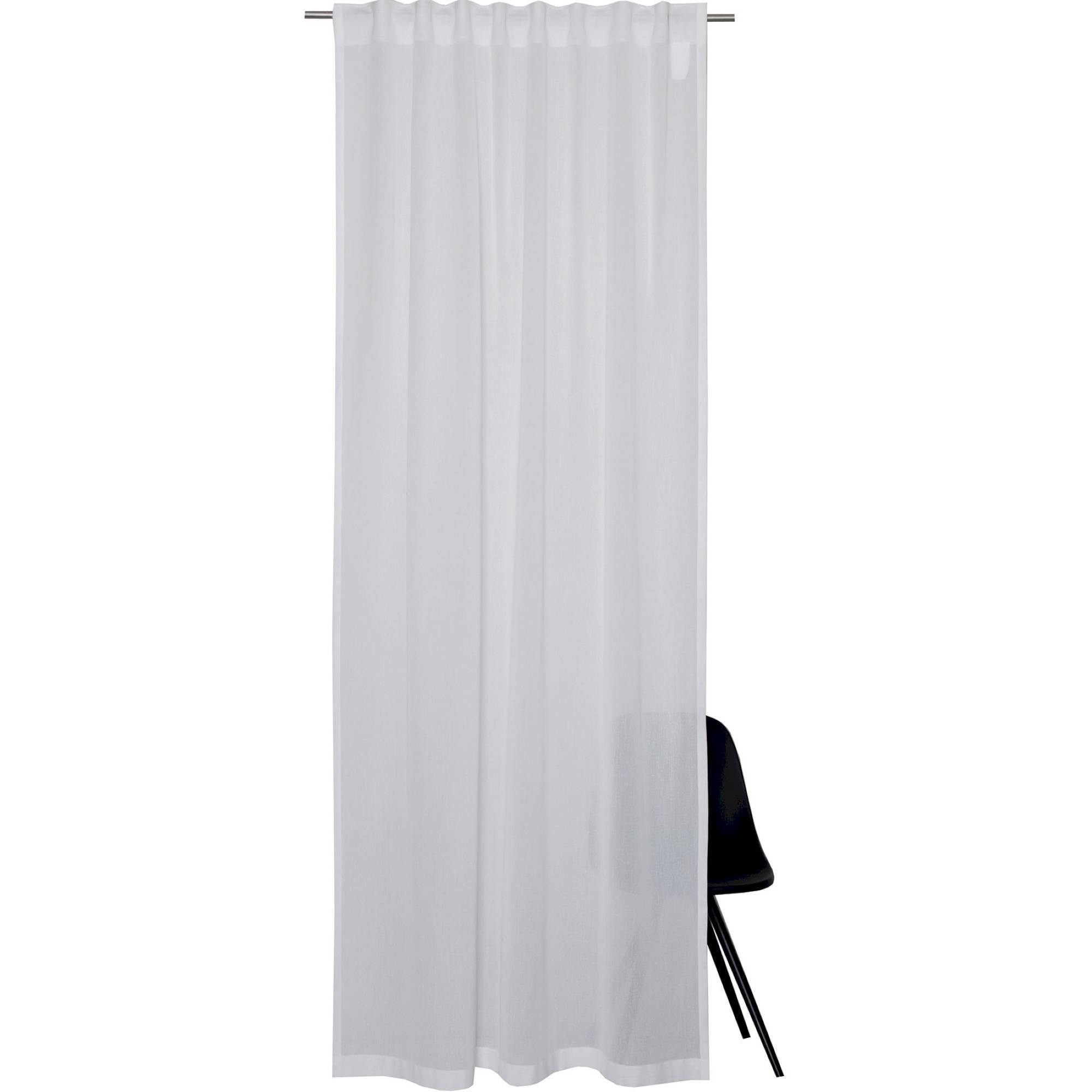 Esprit Vorhang LINEN Halbtransparenter Schlaufenvorhang (1 St), Schlaufe, Mischgewebe, 130 x 250 cm in Weiß – Bild 5 von 5
