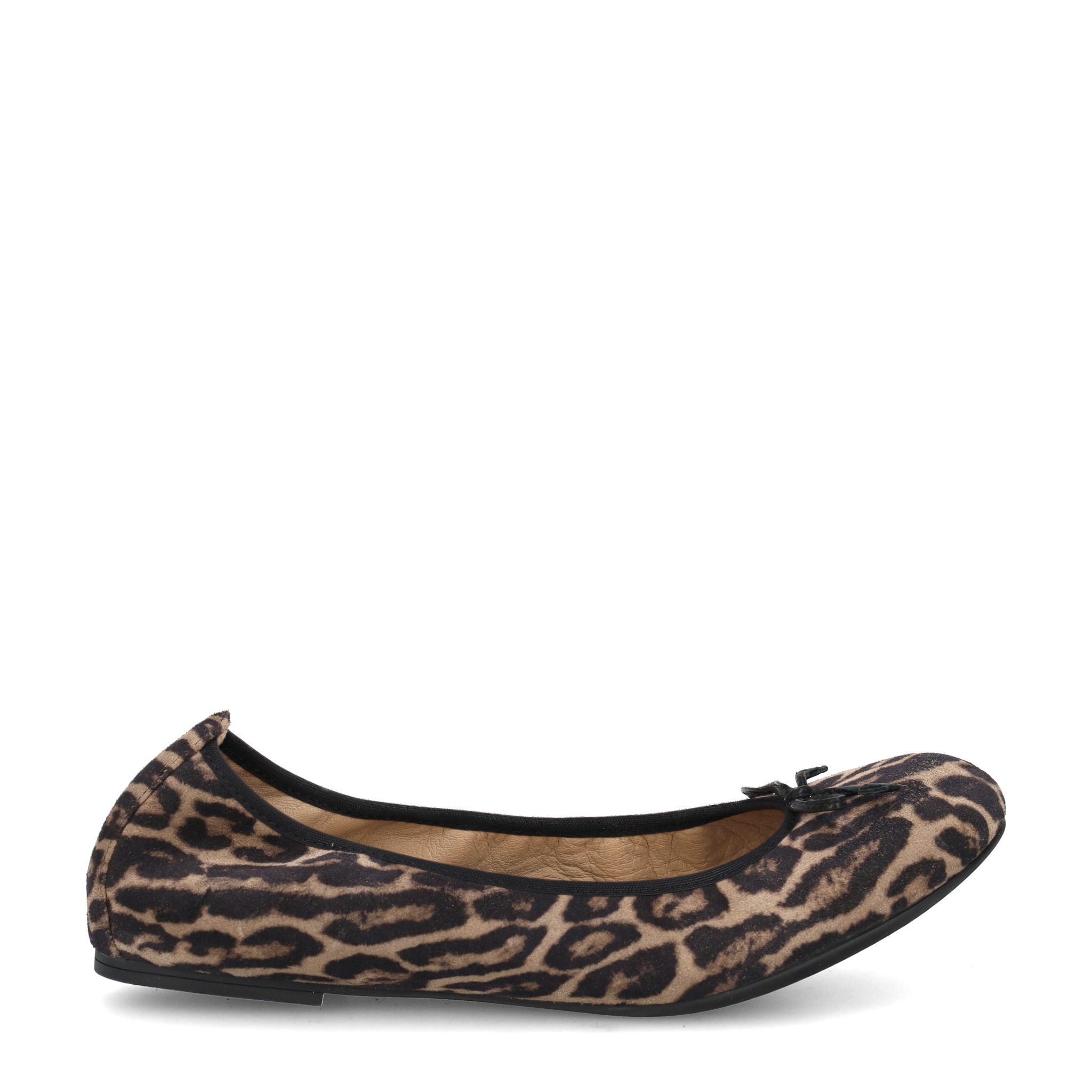 Unisa Unisa ACOR_F25_ZUL FANGO, Ballerina, Braun/Leo-Look, Damen Ballerina