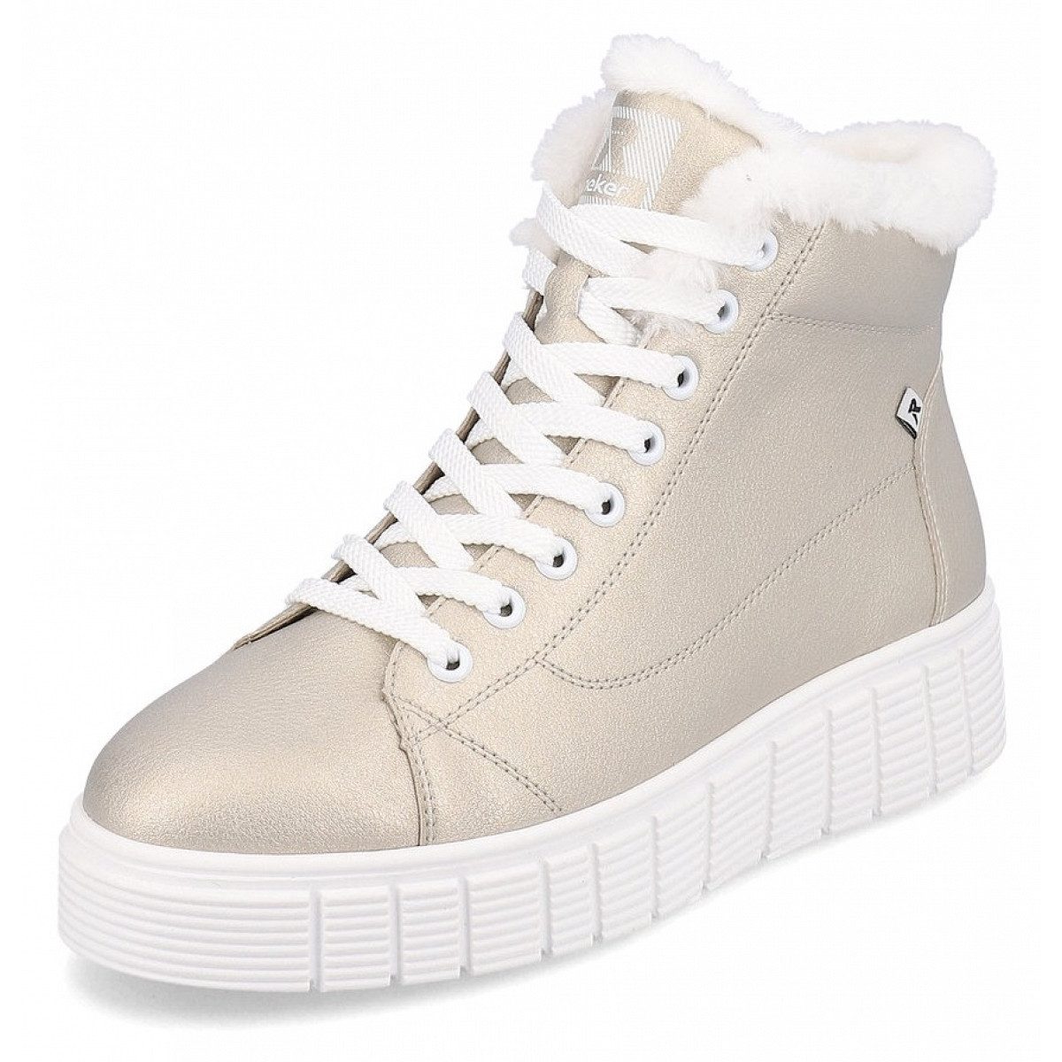 HÖGL Damen Evolution Stiefelette – Mit 4,5 Cm Plateau, Herausnehmbarer Sohle