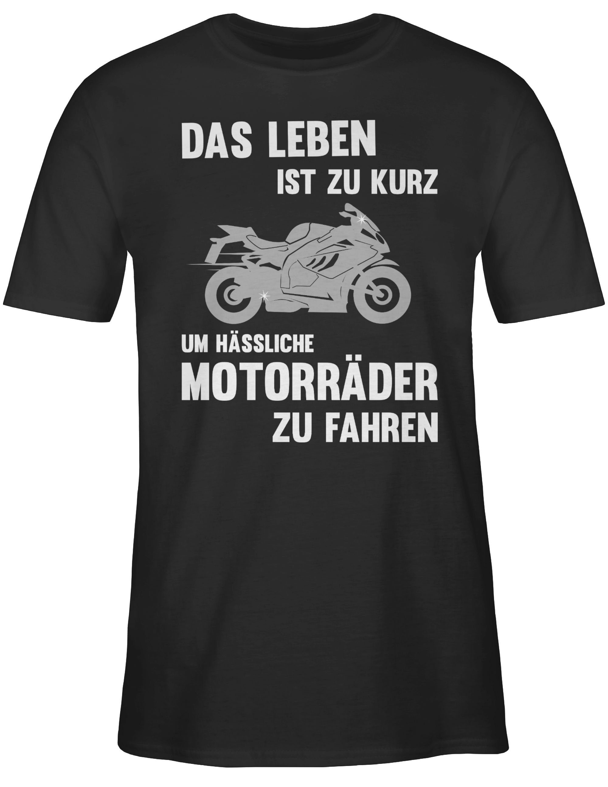 Shirtracer T-Shirt Das Leben ist zu günstig online kaufen
