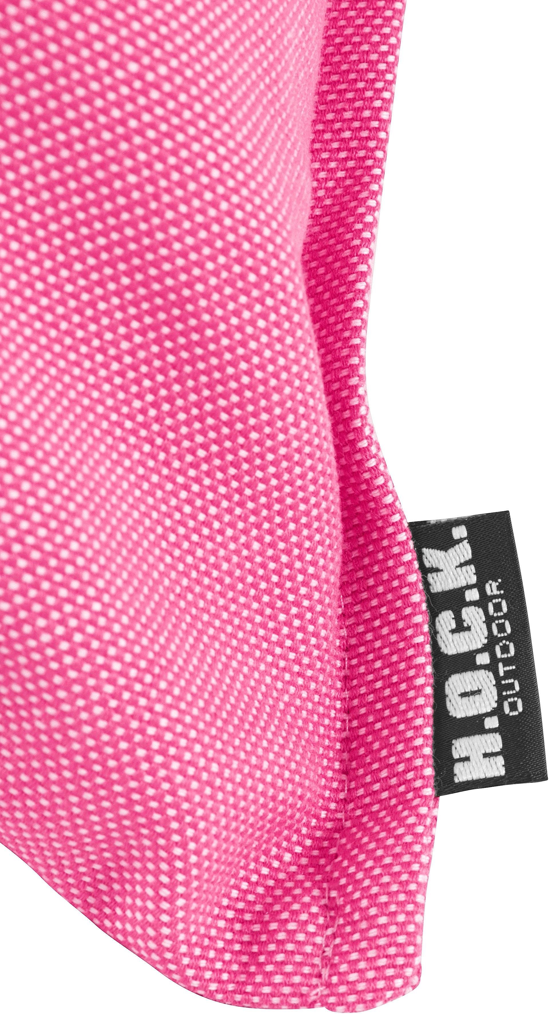 H.O.C.K. Caribe Kissenhülle Stück mit wasserabweisend, Dekokissen pink Füllung, Outdoor, 1