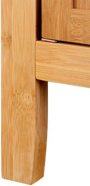 welltime Unterschrank »Bambus« Badmöbel aus Bambus, Badezimmerschrank in der Breite 40 cm, Badunterschrank