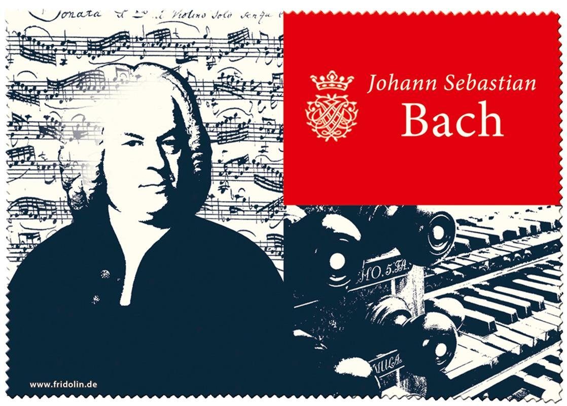 mugesh Brillenputztuch Bach Mikrofasertuch (für Musiker)