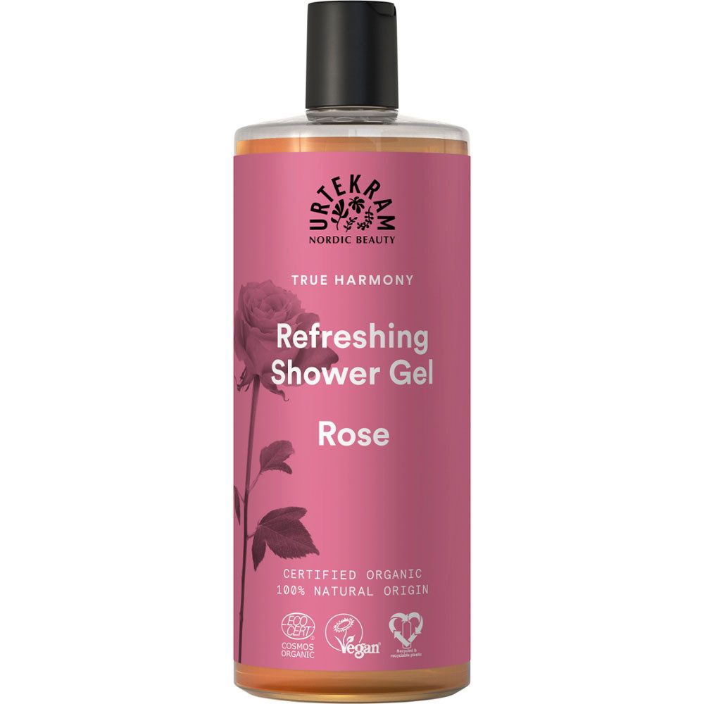 Urtekram Duschgel Rose, 500 ml