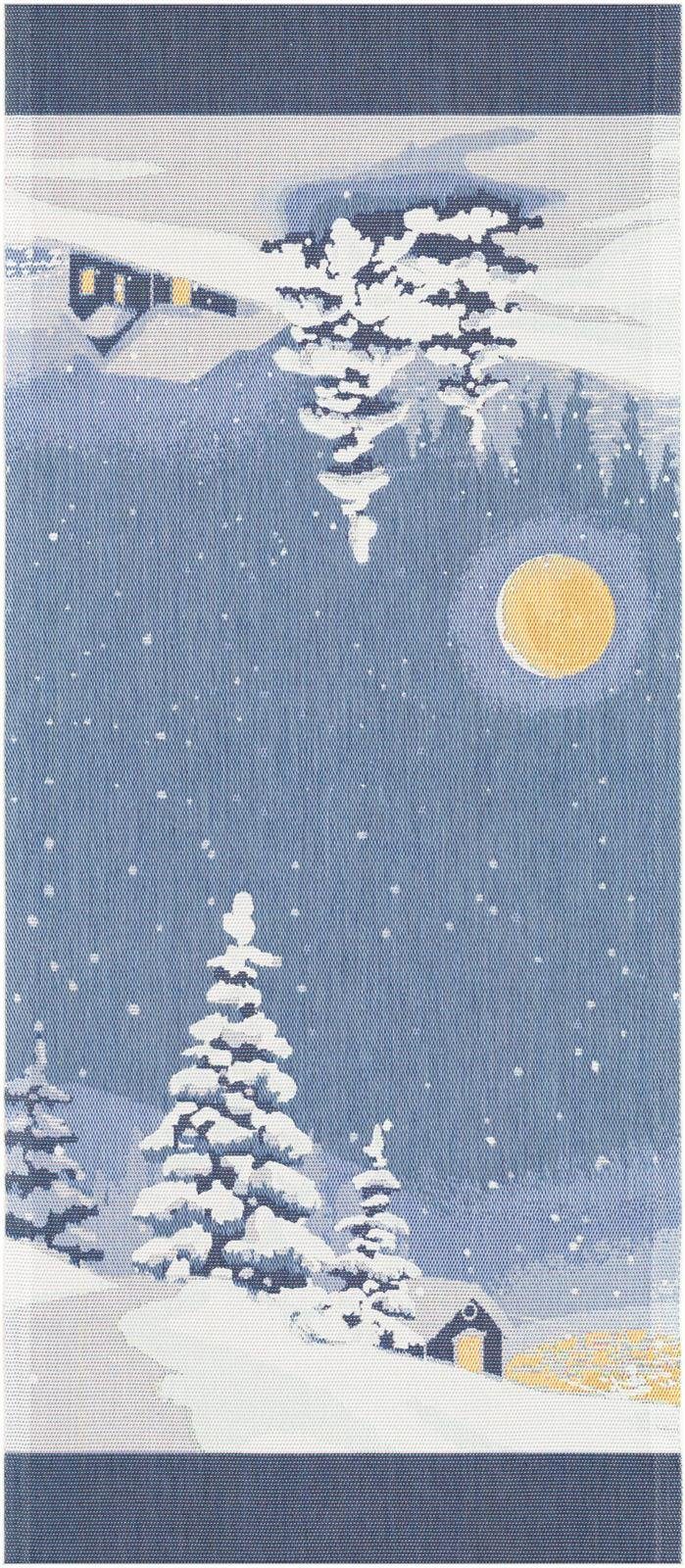 Ekelund Tischläufer Vinternatt 35x80 cm, Pixel gewebt (6-farbig)