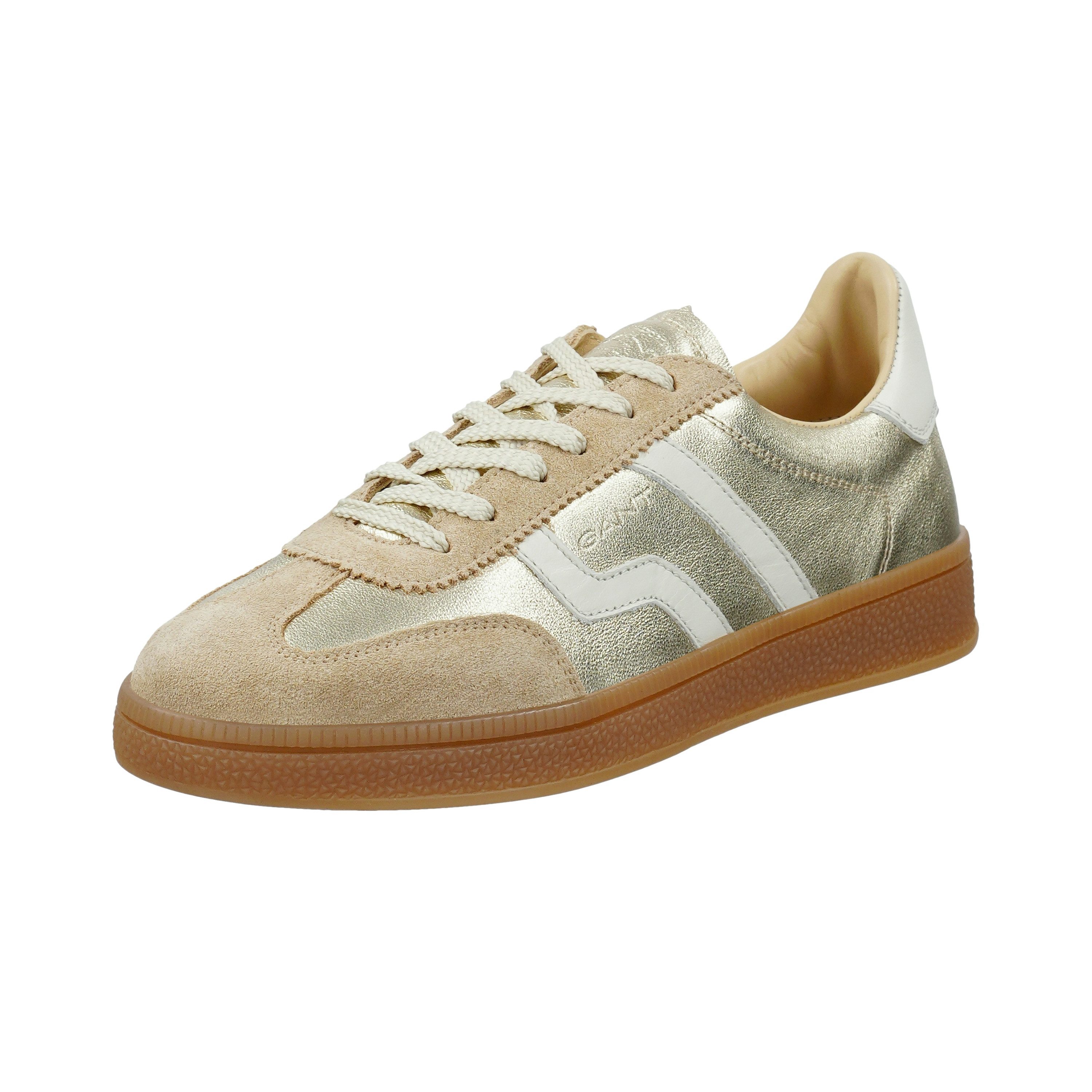 Gant Cuzima Sneaker Retro Sneaker, Schnürschuh im Metallic Look