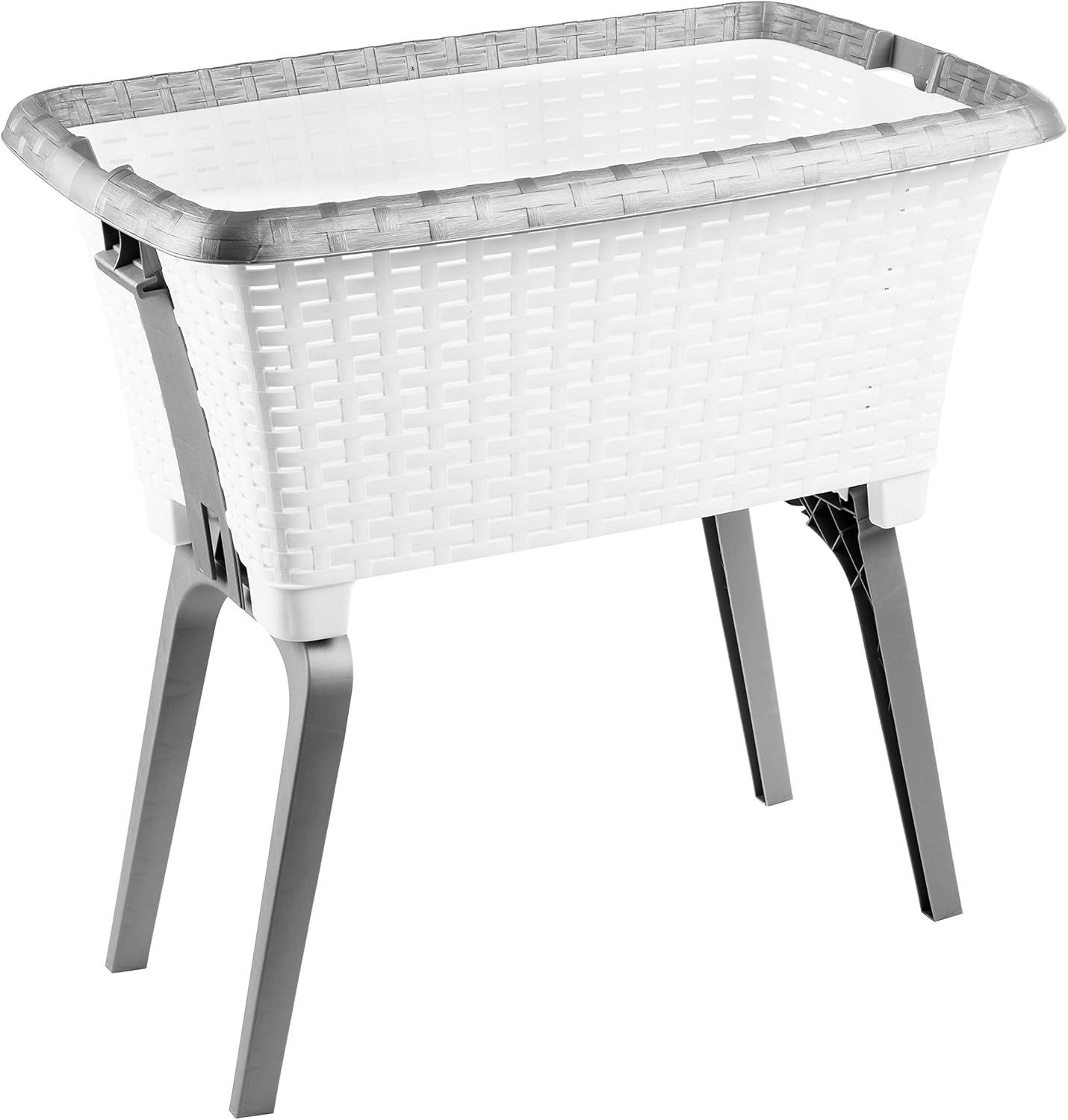 Centi Wäschekorb Standwäschekorb mit Stand-Automatik (1 St), Wäschewanne Wä günstig online kaufen