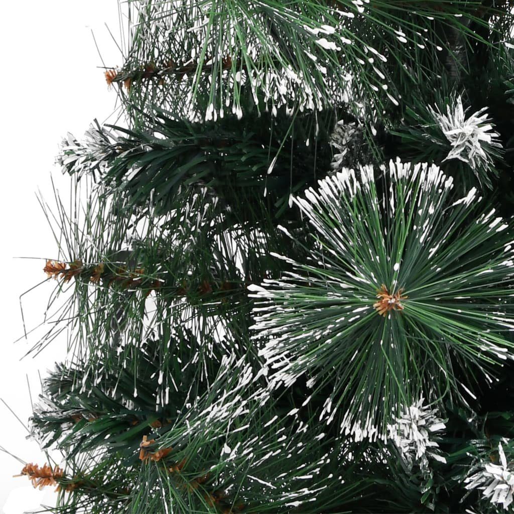 PVC Weihnachtsbaum mit Grün Weiß Künstlicher 60 cm vidaXL Ständer Weihnachtsbaum Künstlicher und