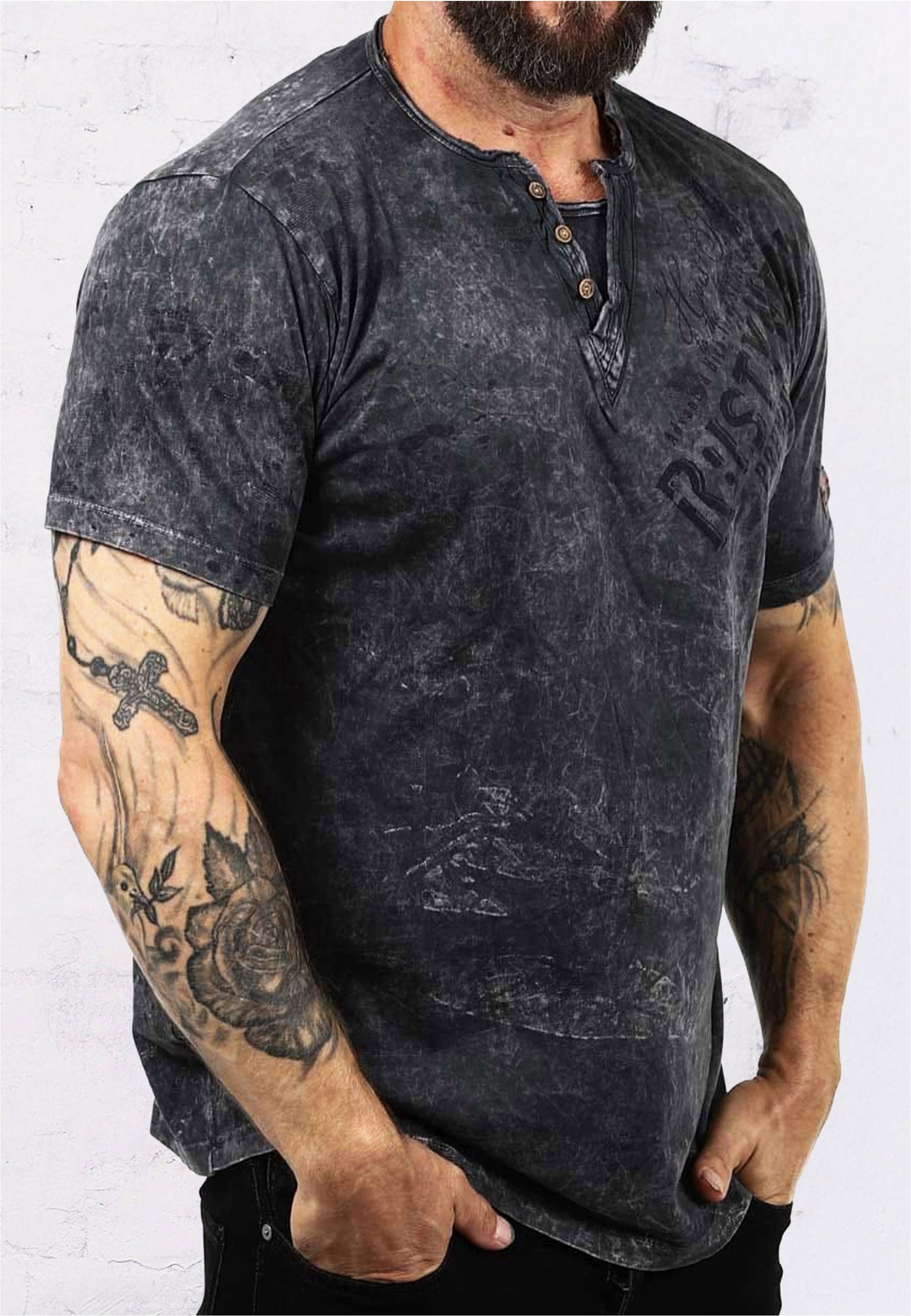 Rusty Neal T-Shirt im coolen Used-Look-Design – Bild 2 von 5