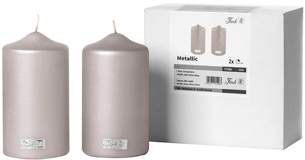 Fink Stumpenkerze CANDLE (Set, 1-tlg) günstig online kaufen