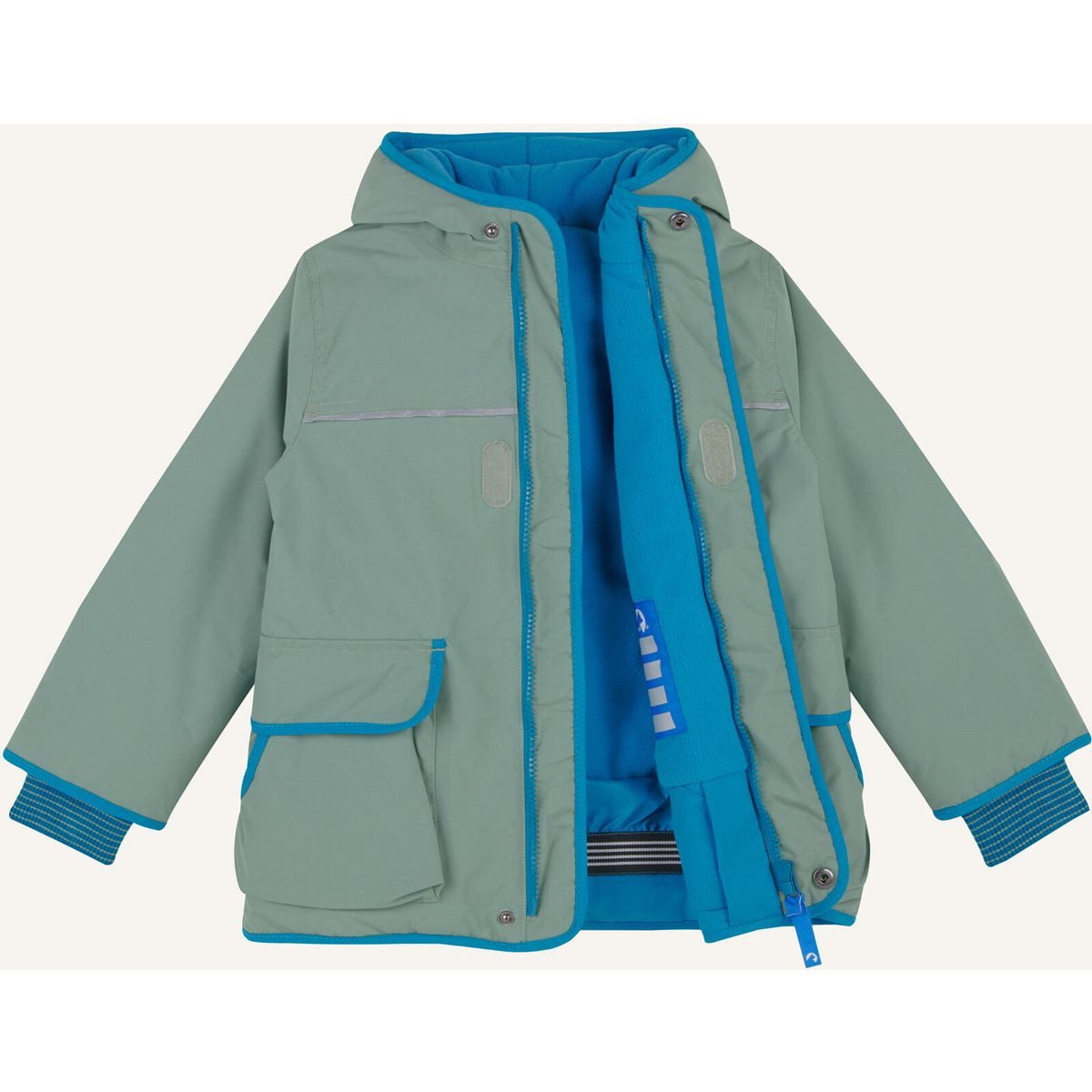 Finkid Outdoorjacke Talvi Sport Nachhaltige Kinder-Winterjacke mit hoher Wassersäule, winddicht