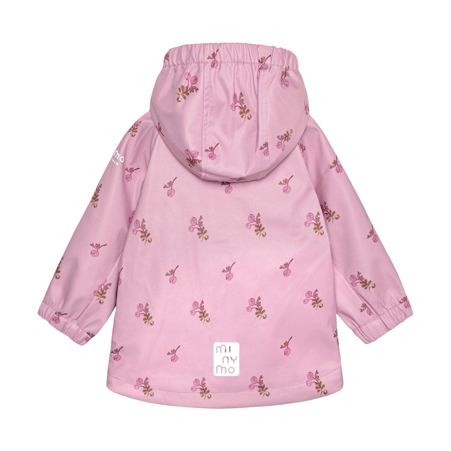 Minymo Softshelljacke Minymo Mädchen Softshelljacke wasserdicht mit Kapuze