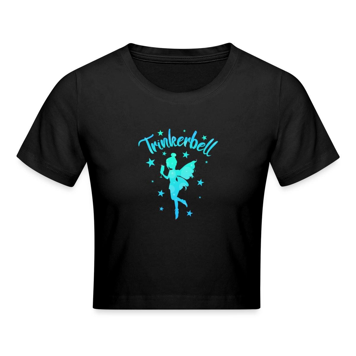 T-Shirt Trinkerbell JGA Junggesellinnenabschied Party Crop Top
