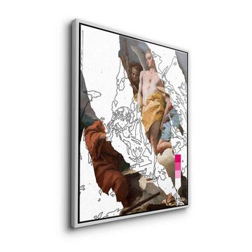 DOTCOMCANVAS® Leinwandbild Sorrow, Leinwand Bild Michelangelo Sorrow Engel abstrakt hochkant