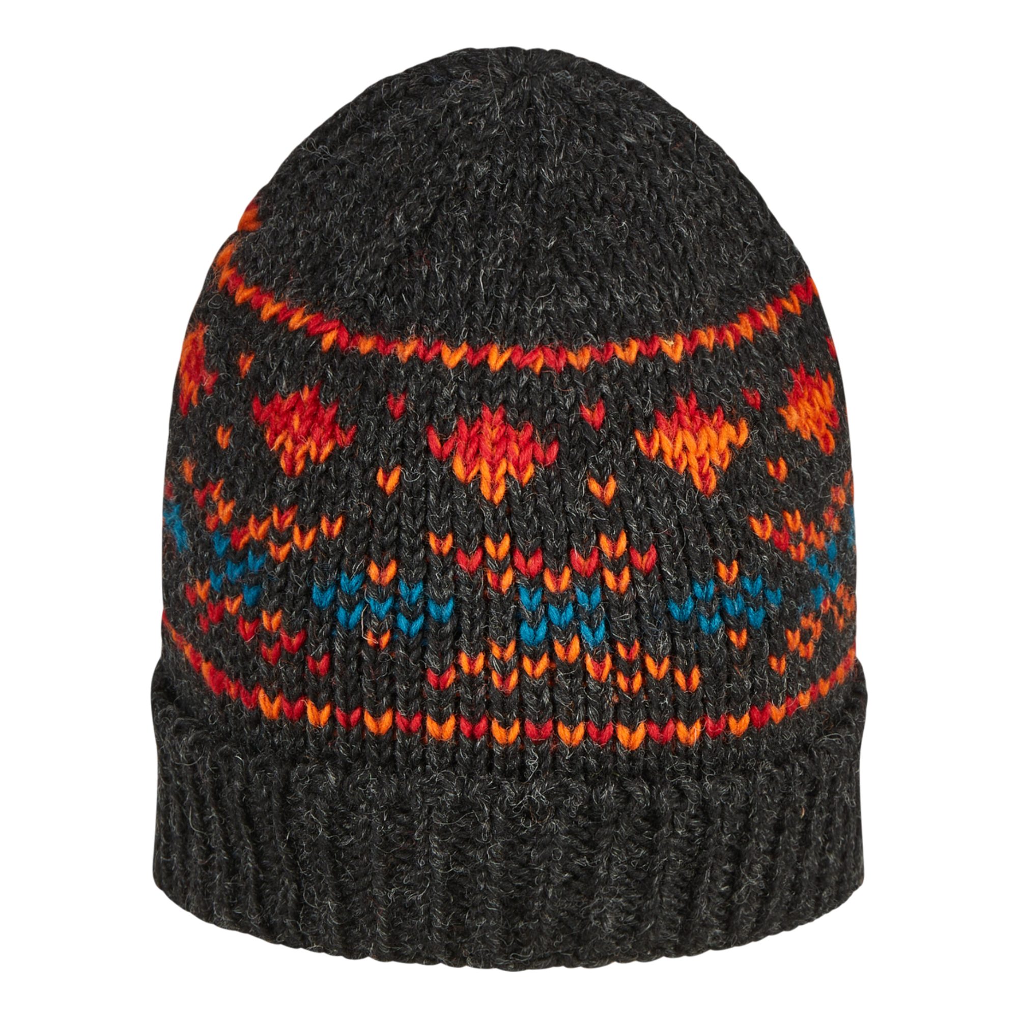 THC Natural Line Strickmütze THC Schafwoll Rollcap 819 (1 Stück, 1-St., 1 Stück) Innenfutter: Fleece