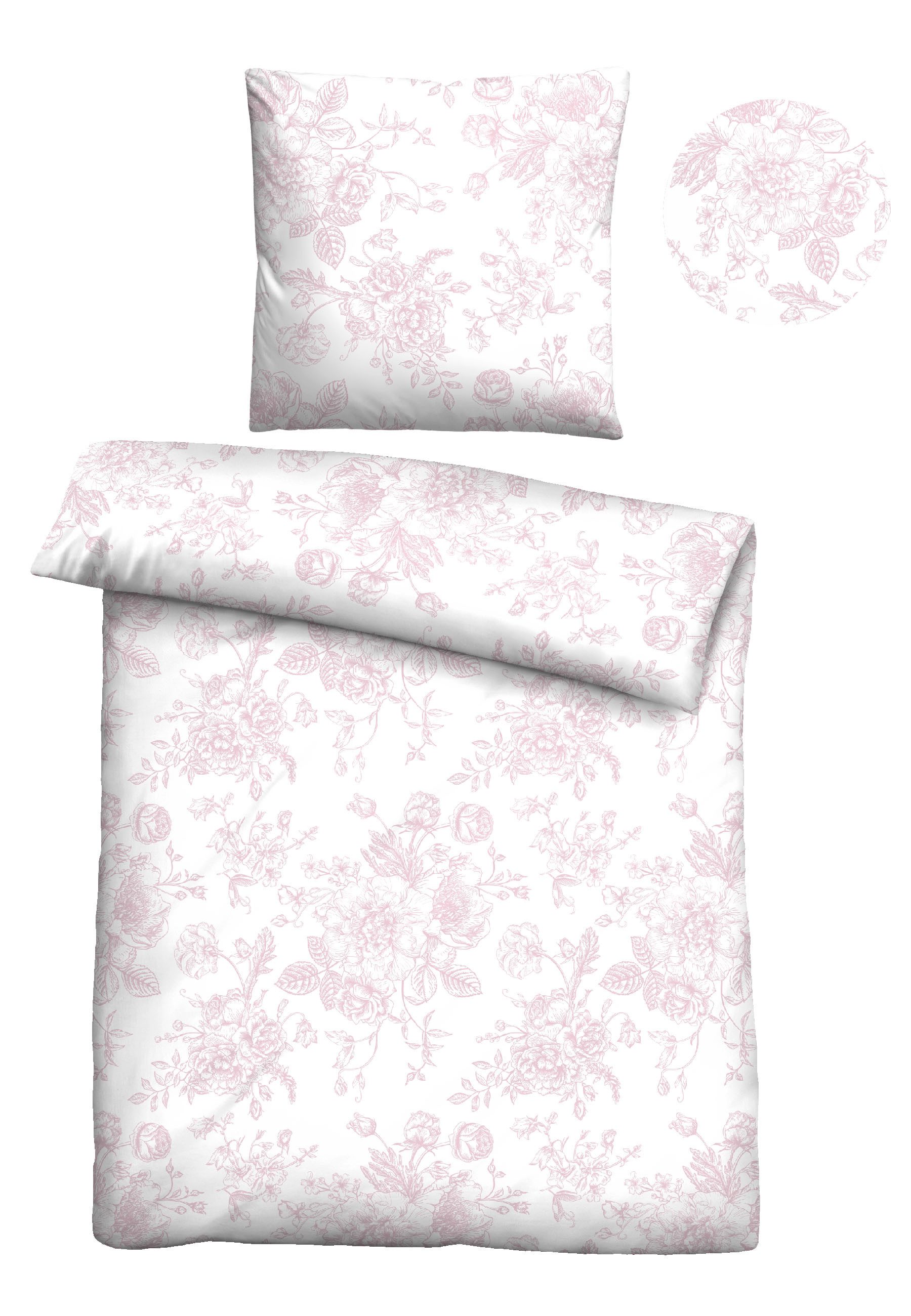 Castell - Markenbettwäsche Bettwäsche 0601101, Satin, 2 teilig, feiner Glan günstig online kaufen