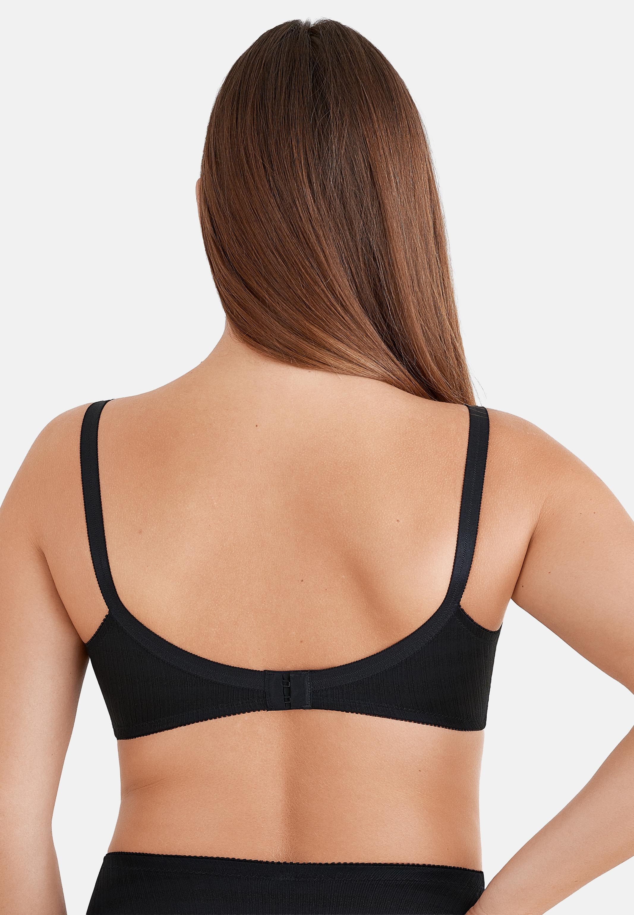 Felina Bügelloser BH Weftloc (1-tlg) BH ohne Bügel - Elastisches Material mit hoher Stützkraft