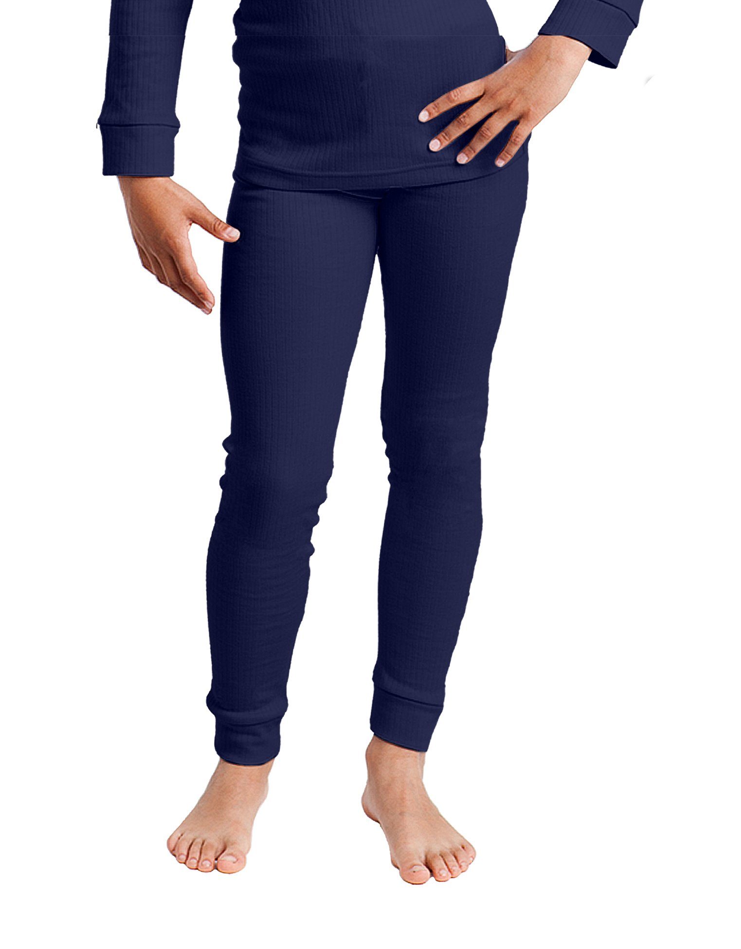 Cocain underwear Thermounterhose Warme lange Kinder Thermo Ski Unterwäsche lang Unterhose Unterhemd 100 (Packung, 2-St) warm weich gemütlich