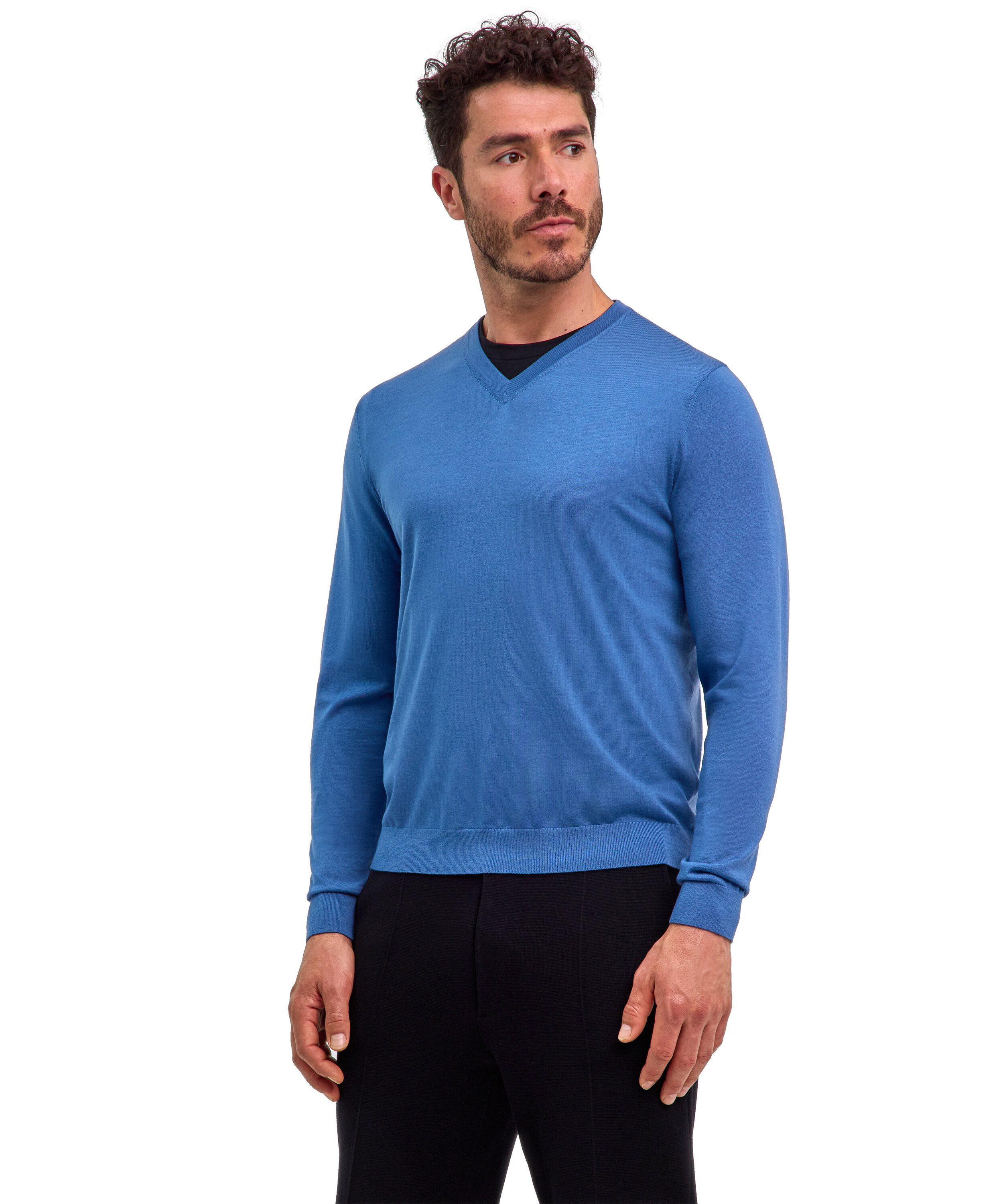 FALKE Strickpullover Premium Merino Wool (1-tlg) aus ultrafeiner Merinowolle