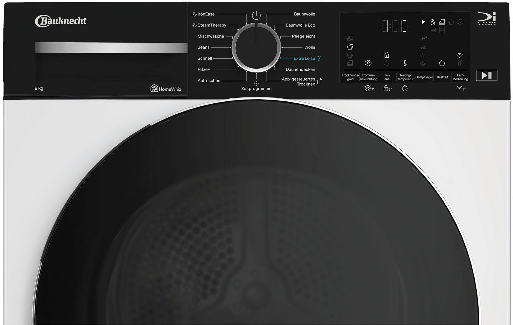 BAUKNECHT Wärmepumpentrockner BT 87A WB, Adaptive Dry – optimiert Programme mit KI-Algorithmen