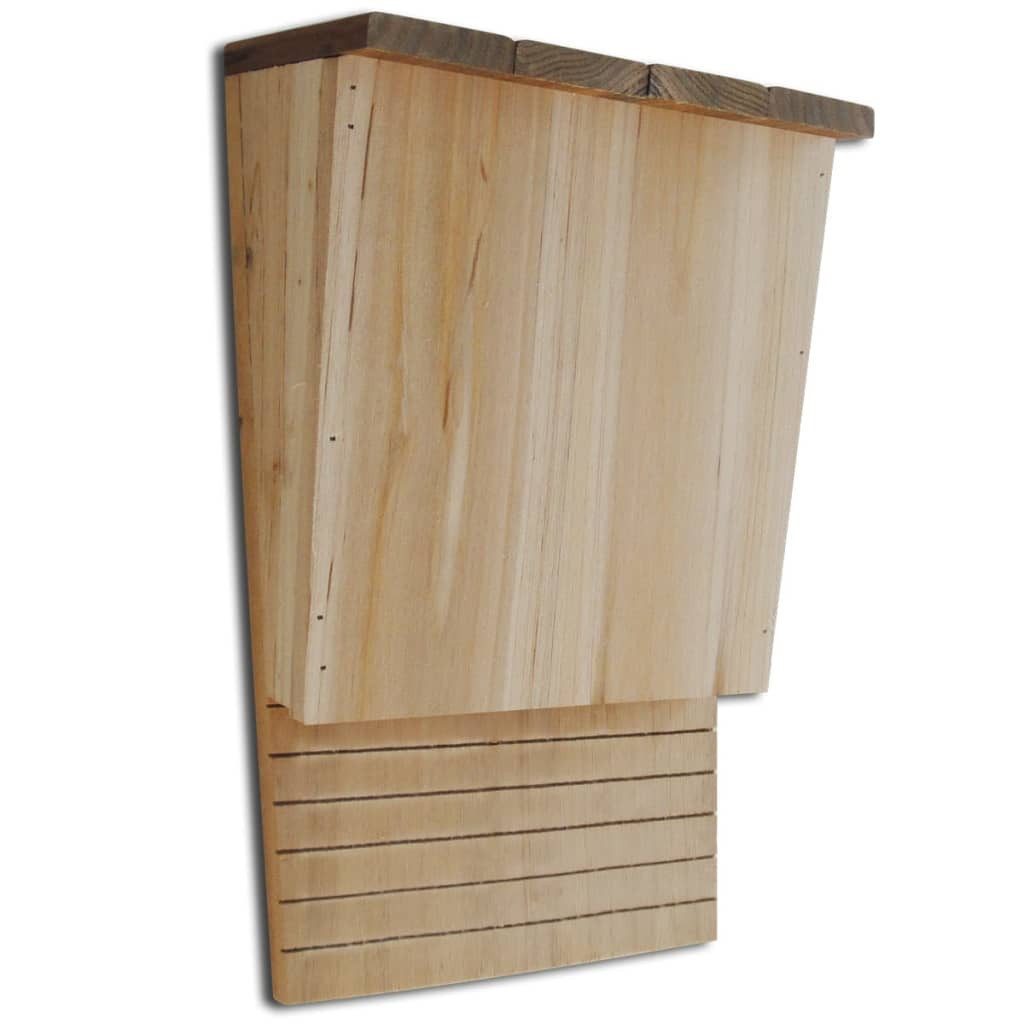 vidaXL Nistkasten Fledermaushaus 22 x 12 x 34 cm 2er-Set