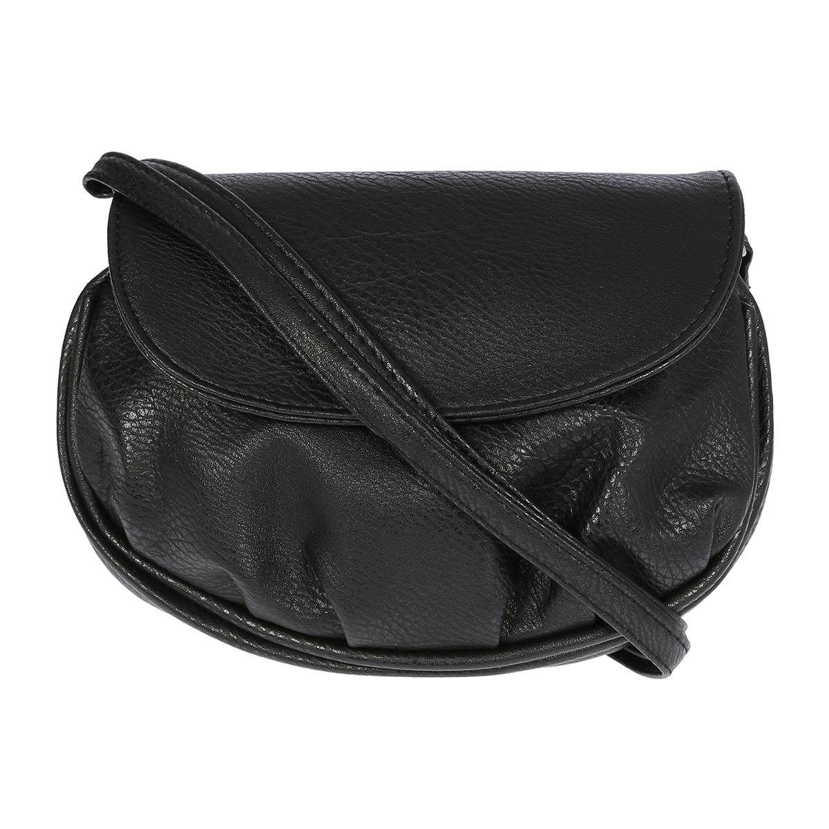 Christian Wippermann Umhängetasche Schultertasche Abendtasche Umhängetasche 19x15x6cm (einzeln), Überschlagtasche Kunstleder