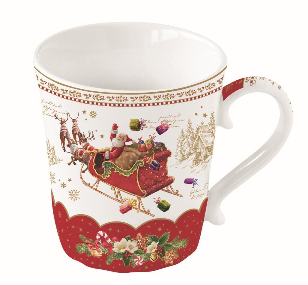Becher CHME1234 - Christmas Memories "Santa/Schlitten", -340 ml-