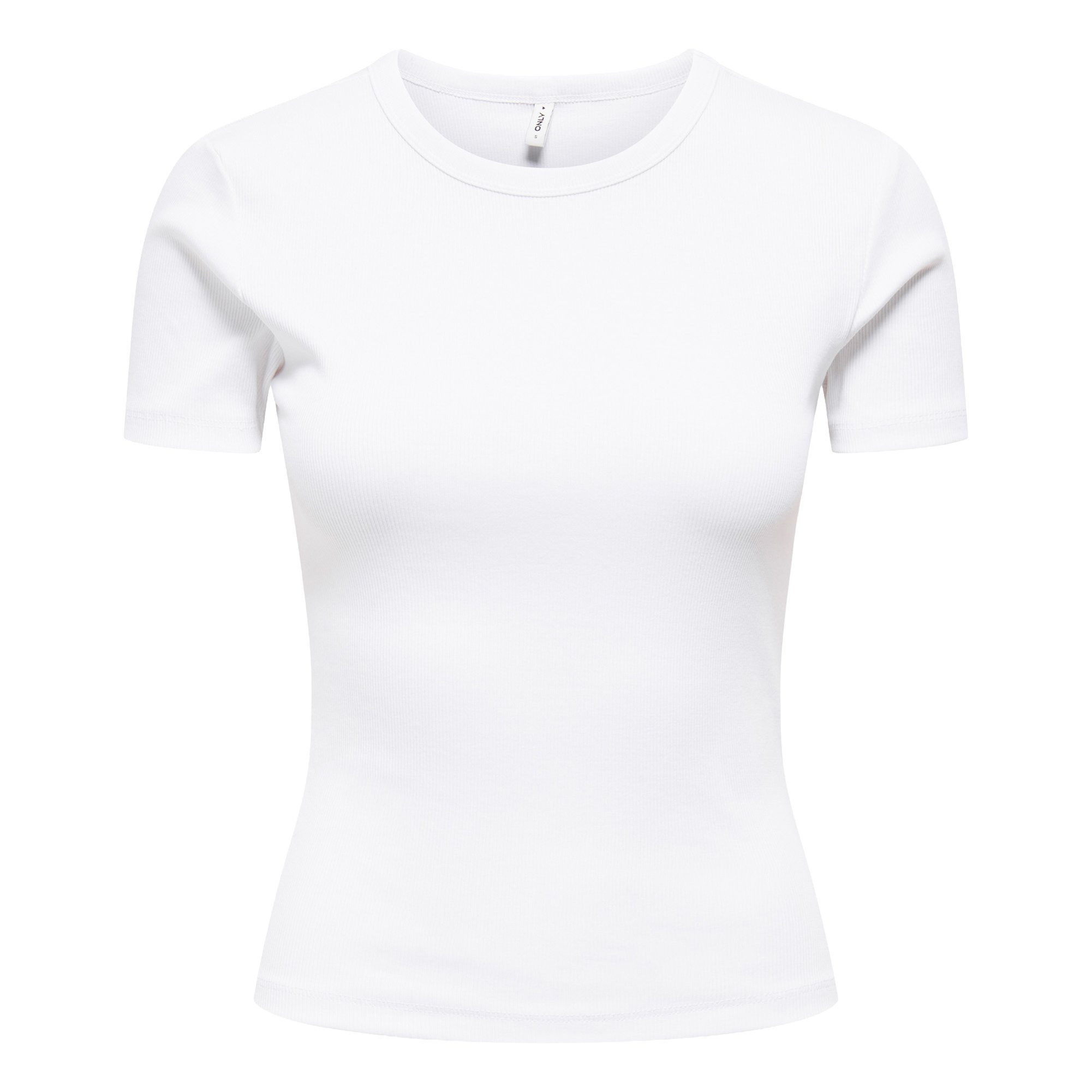 ONLY T-Shirt Damen T-Shirt 1er Pack Baumwollmischung (Packung, 1er Pack) günstig online kaufen