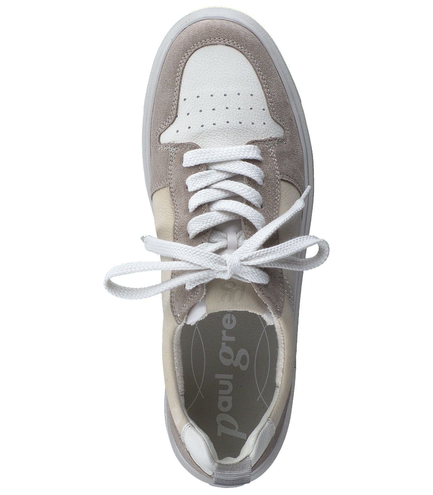 Paul Grau Leder Green Sneaker Beige Sneaker