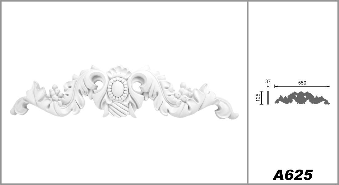 Grand Decor Wanddekoobjekt A625 (Ornament aus günstig online kaufen