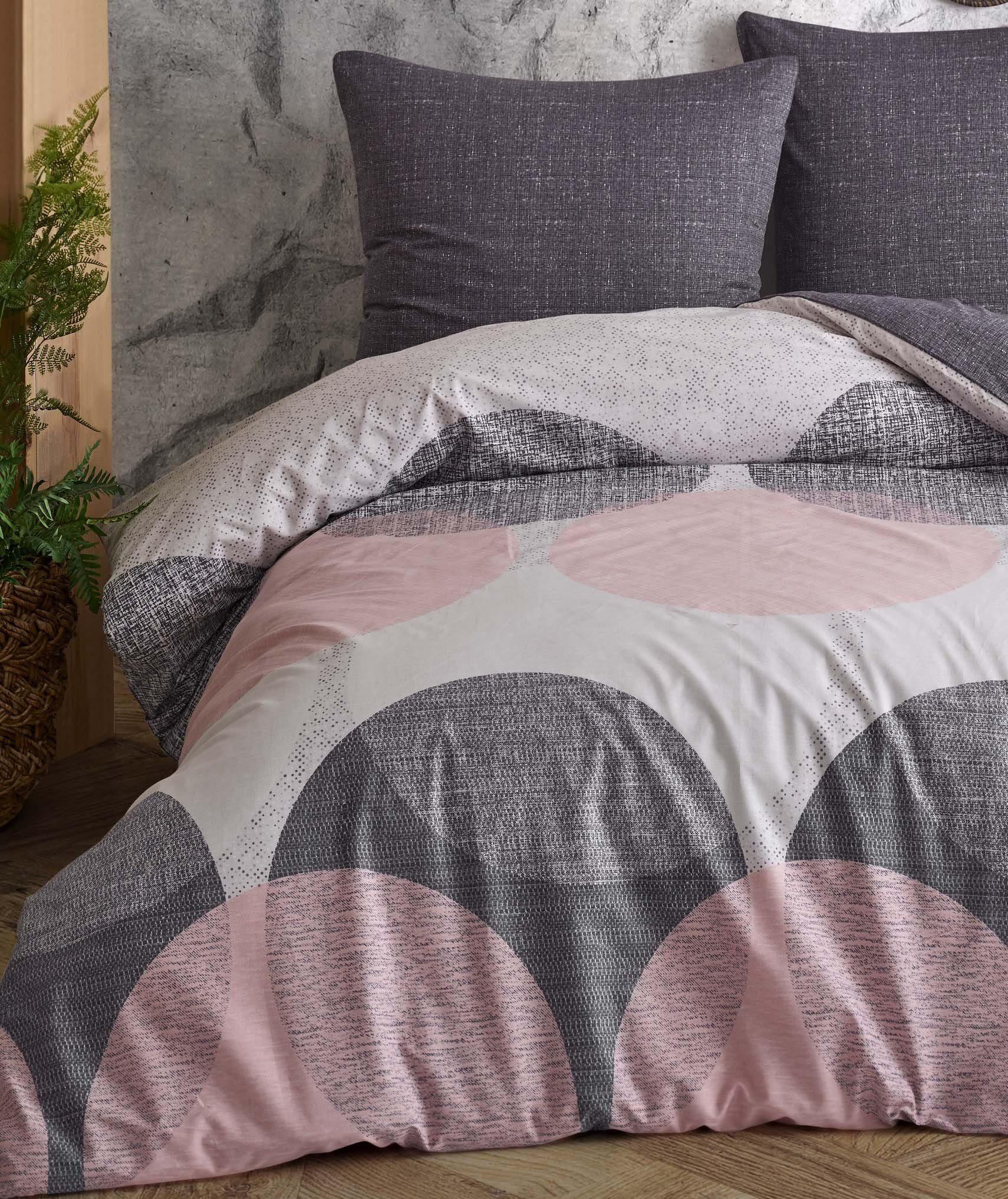 One Home Bettwäsche Kreise, Renforcé, 2 günstig online kaufen
