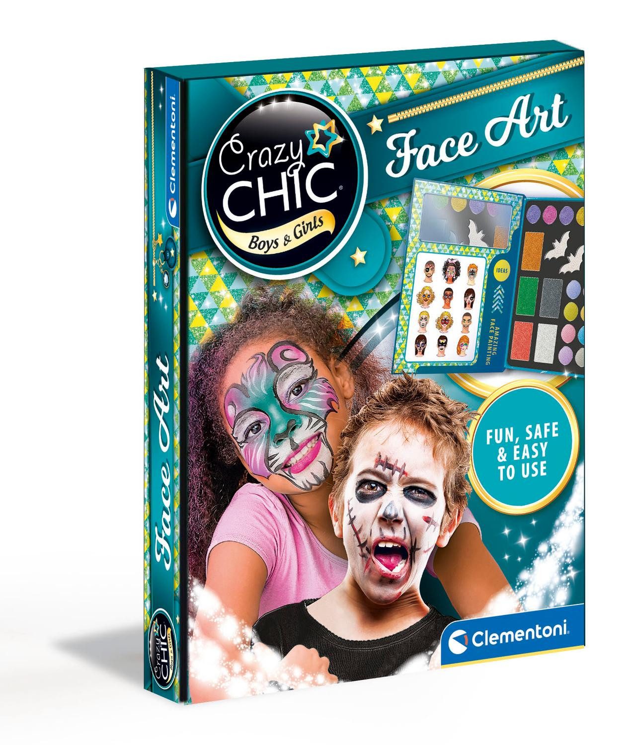 Chic & Love Mauspad Crazy Chic Gesichtskunst